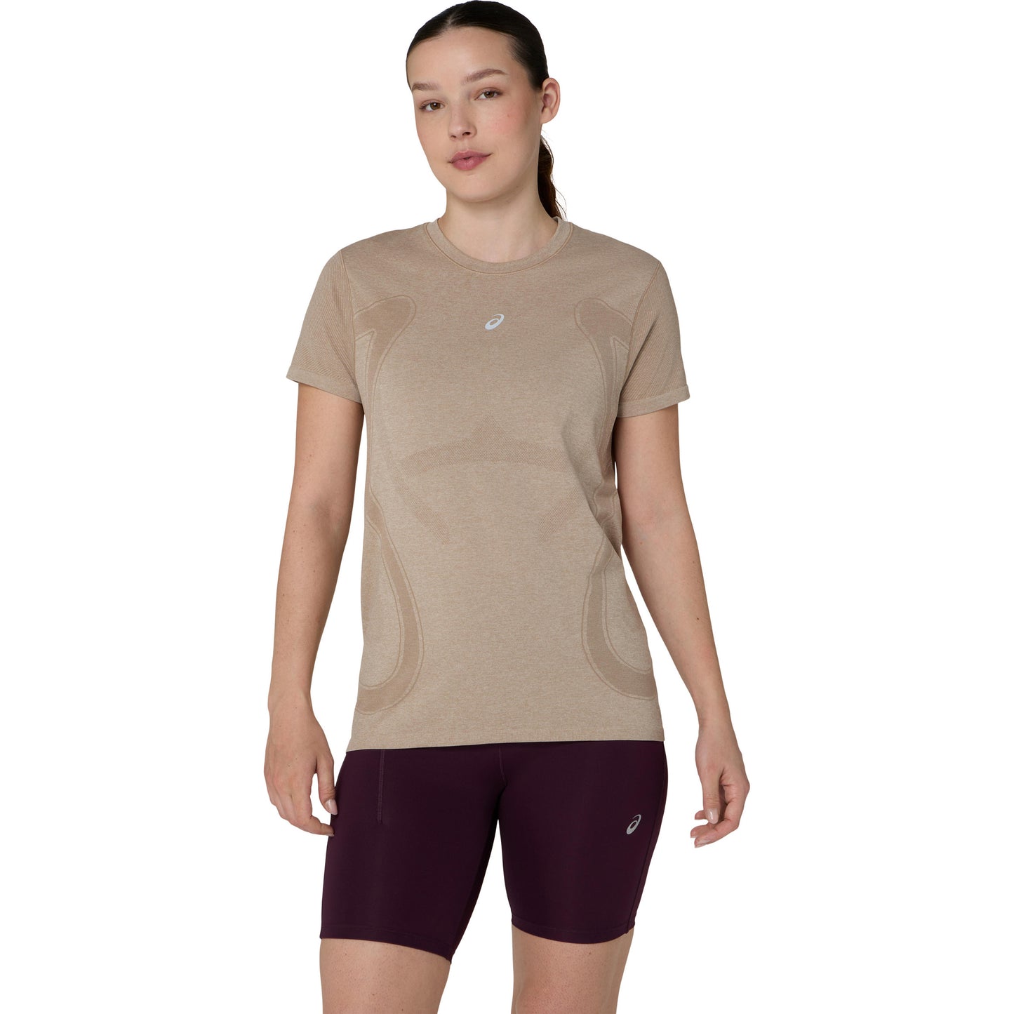 ASICS Road Seamless  Koszulka do biegania Kobiety - beż