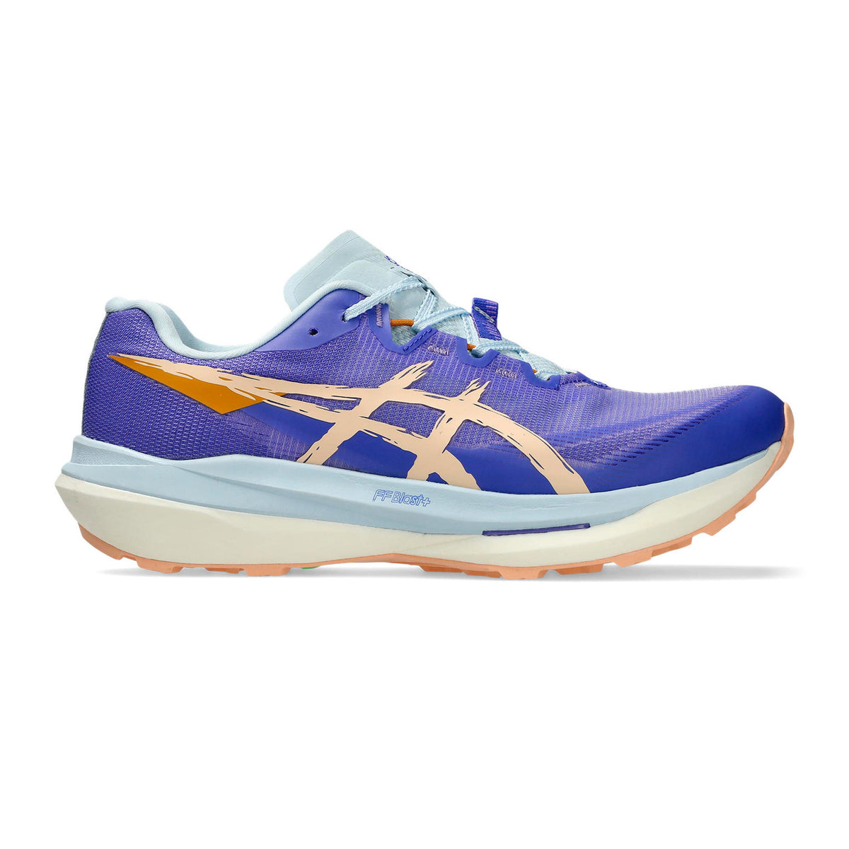 ASICS Fujispeed 4 But trailowy Unisex - niebieski, pomarańczowy