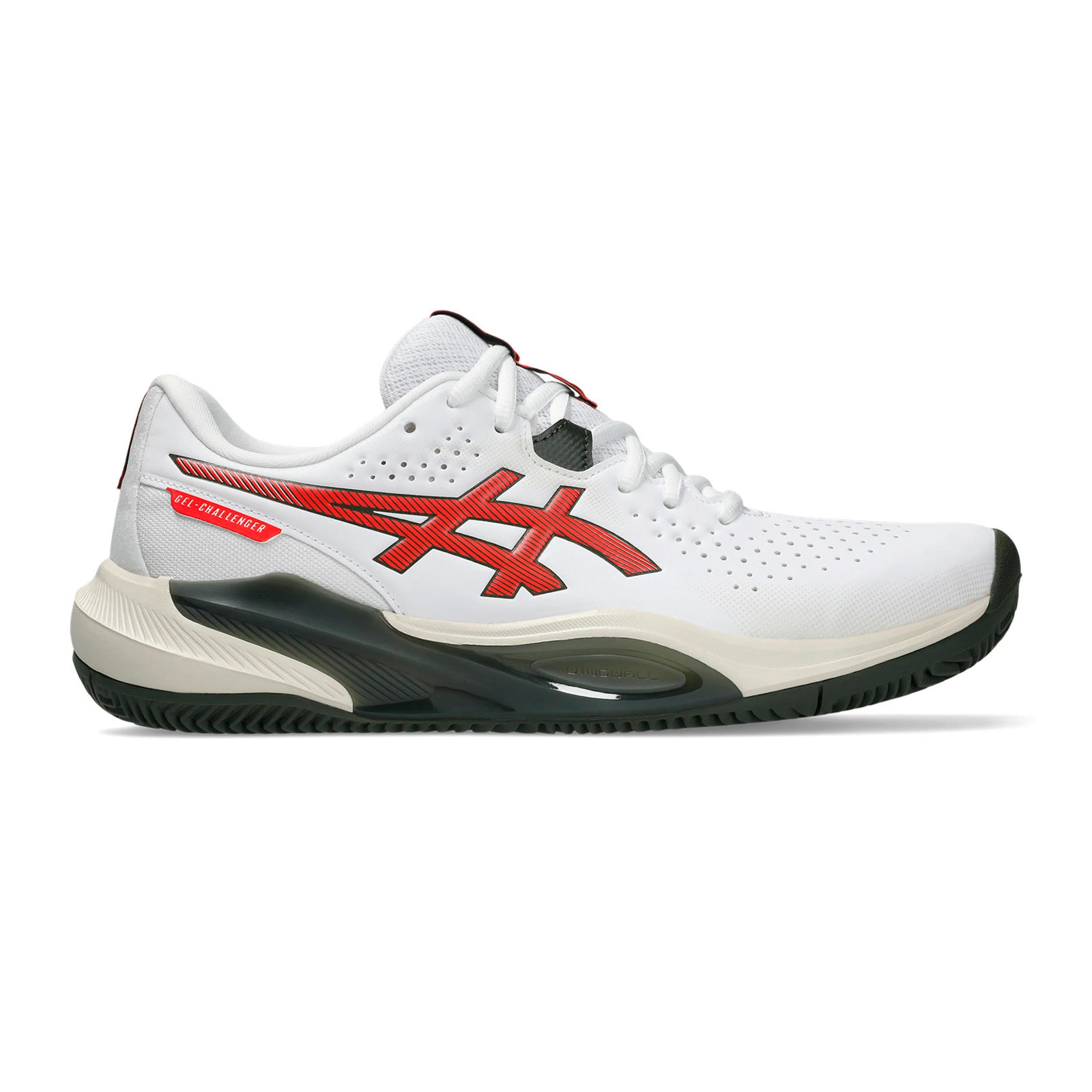 ASICS Gel-Challenger 15 buty do tenisa ziemnego Mężczyźni - biały, czerwony