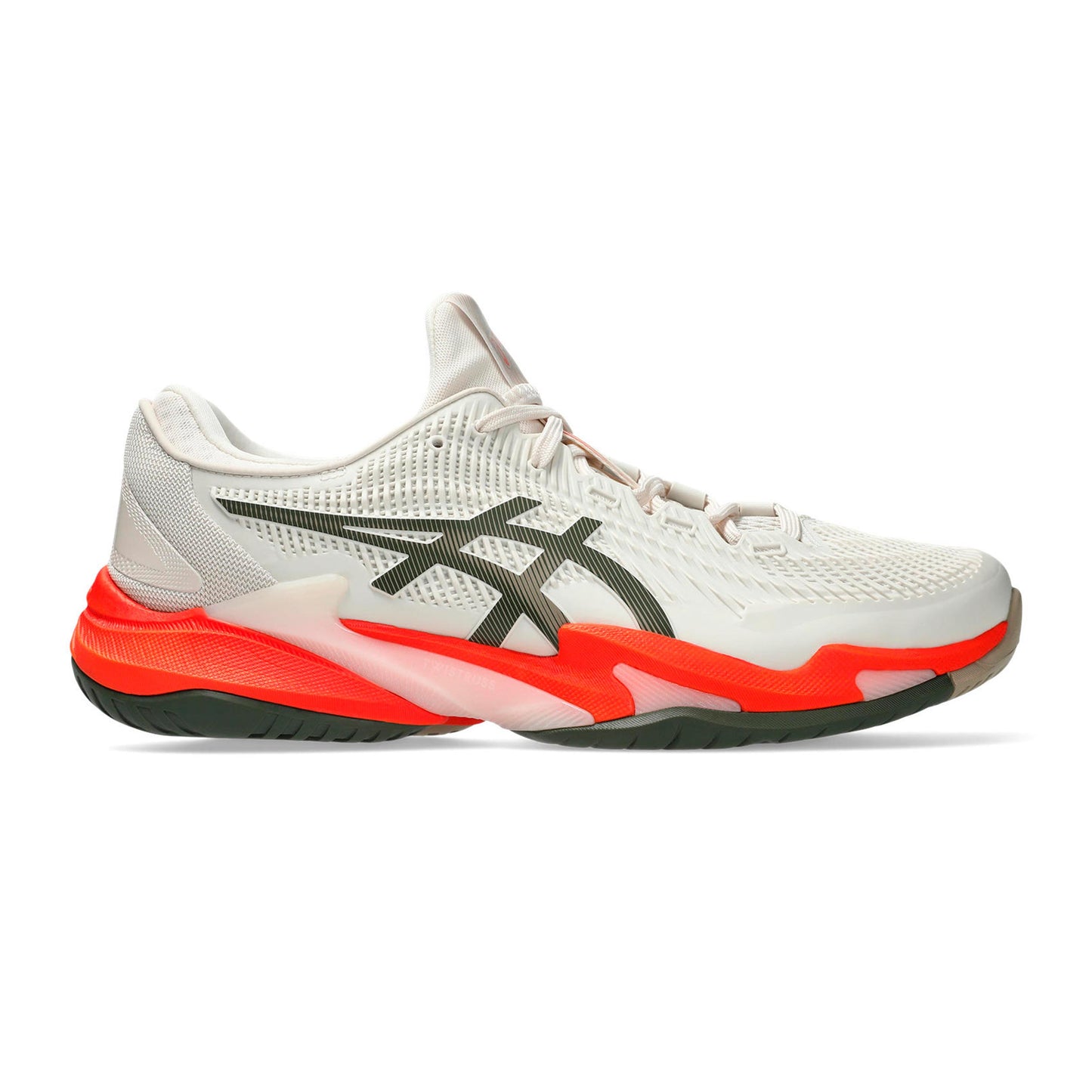 ASICS Court FF 3 buty do tenisa allcourt Mężczyźni - krem, neonowy pomarańczowy