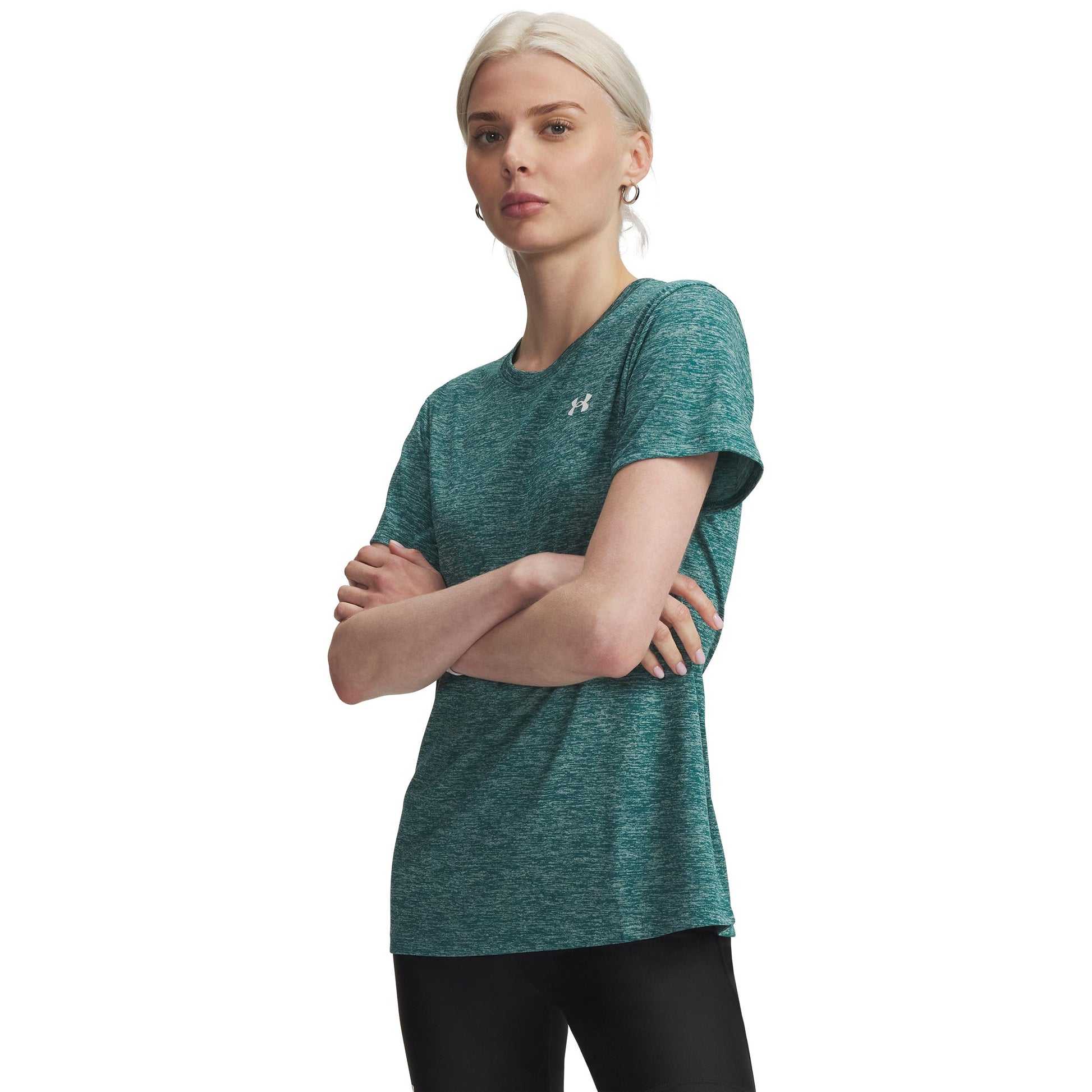 Under Armour Tech Twist Koszulka Kobiety-zieleń, biały