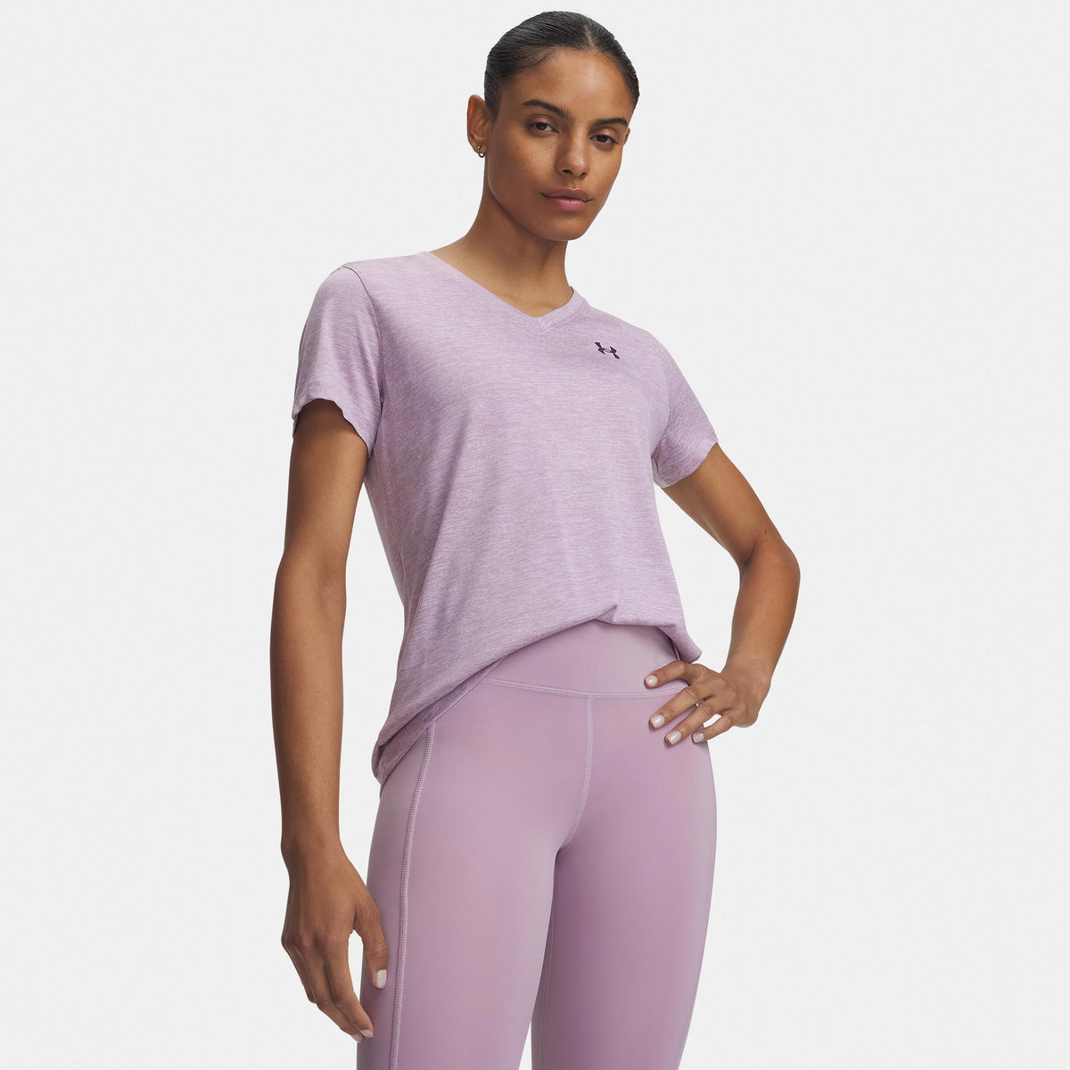 Under Armour Tech Twist Koszulka Kobiety - różowy, violett
