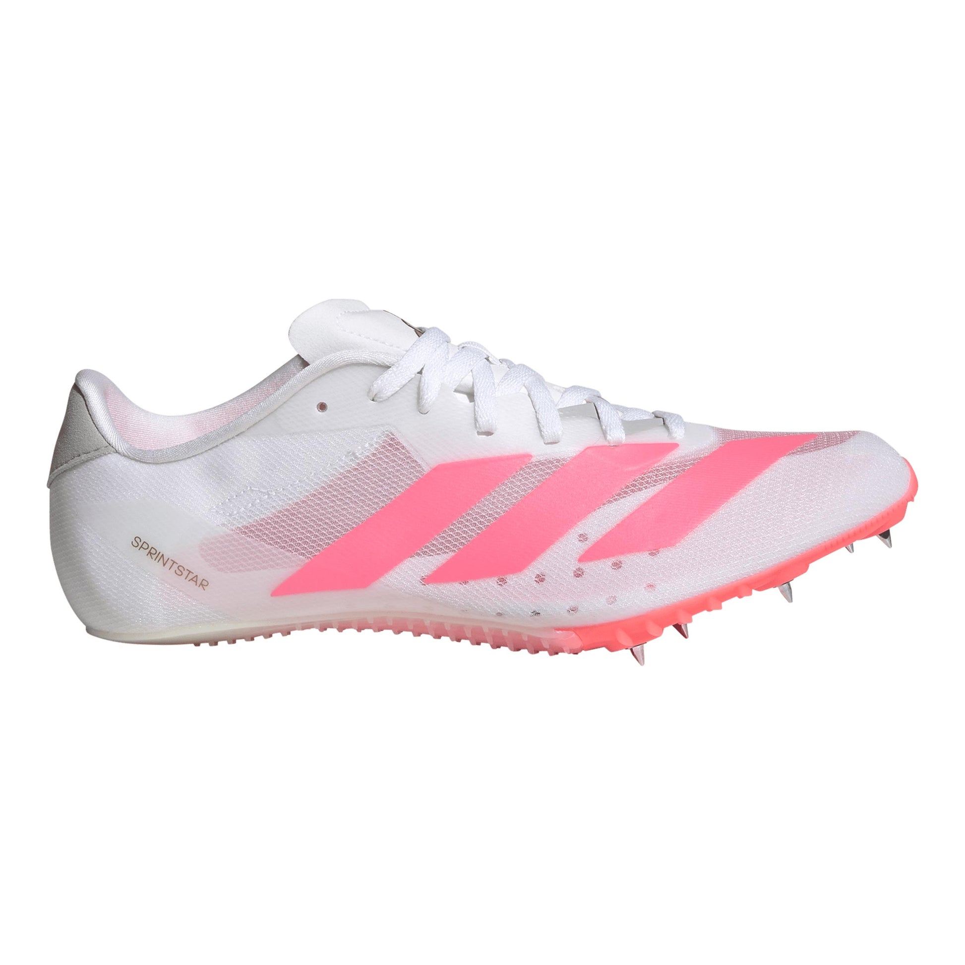 adidas Sprintstar But z kolcami Unisex - szary, pomarańczowy