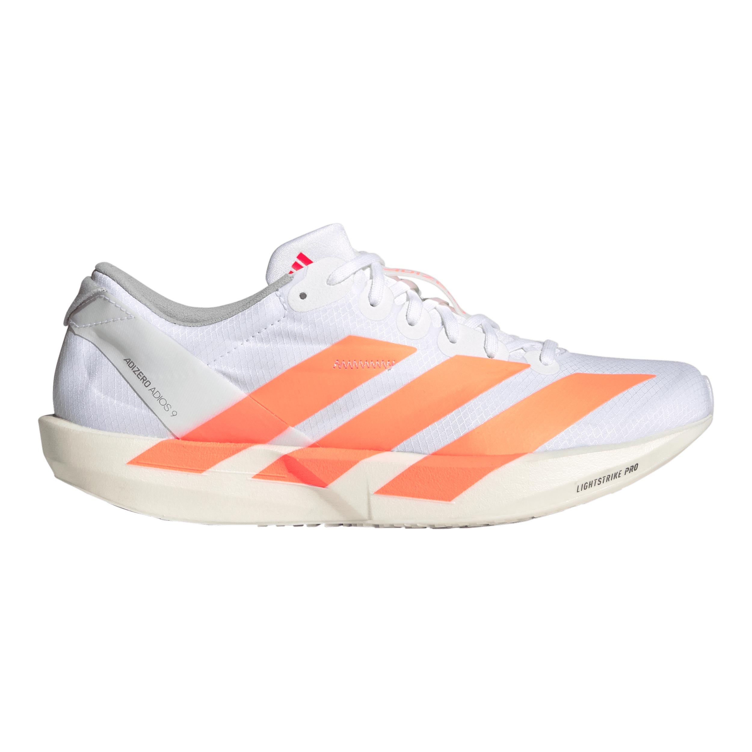 adidas adizero Adios 9 But zawodniczy Kobiety - biały, pomarańczowy