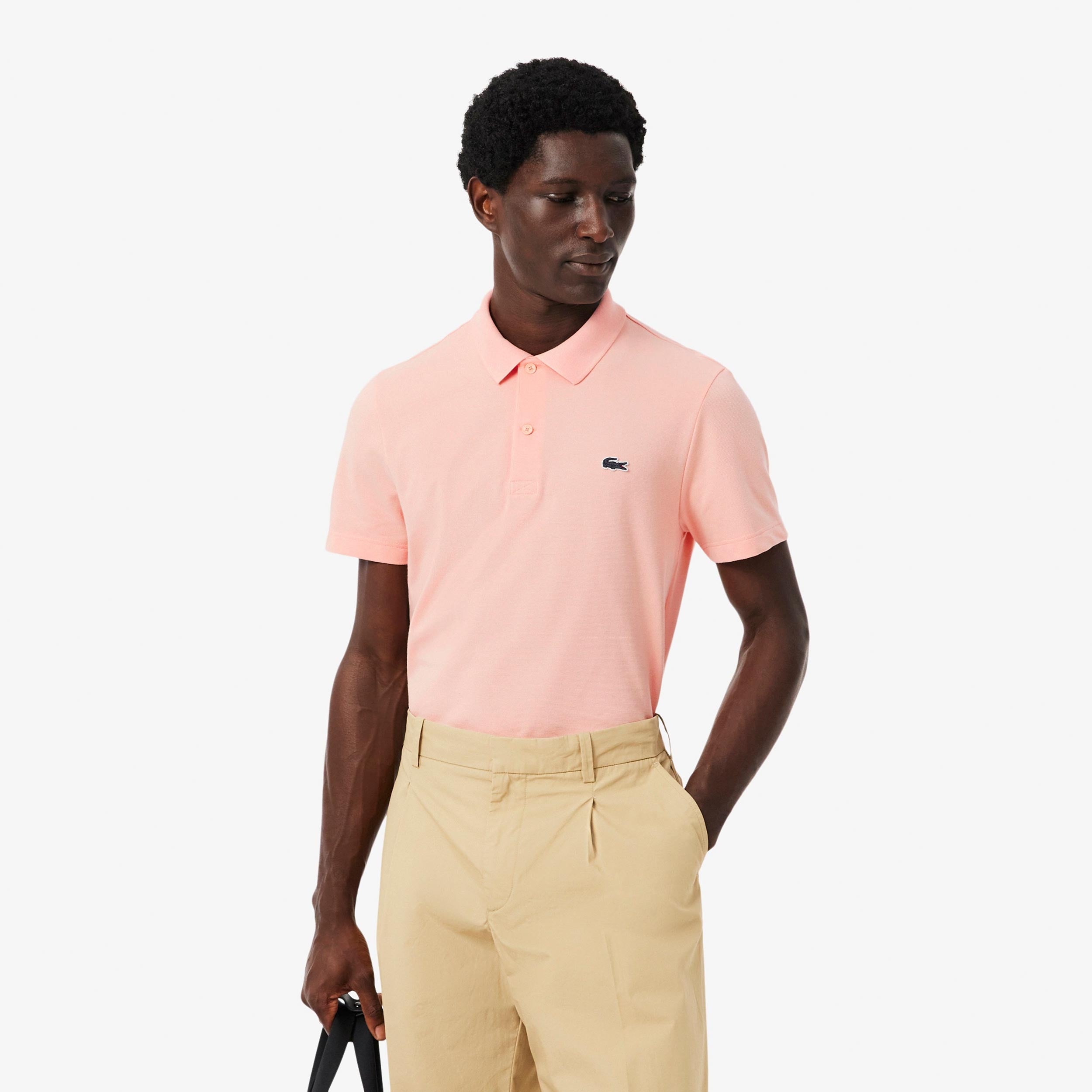 Lacoste Polo Mężczyźni - morela
