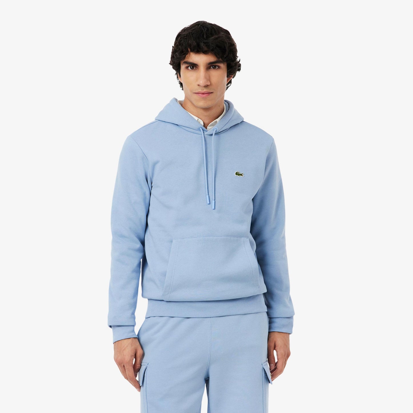 Lacoste Bluza Mężczyźni - niebiesko-szary, zieleń