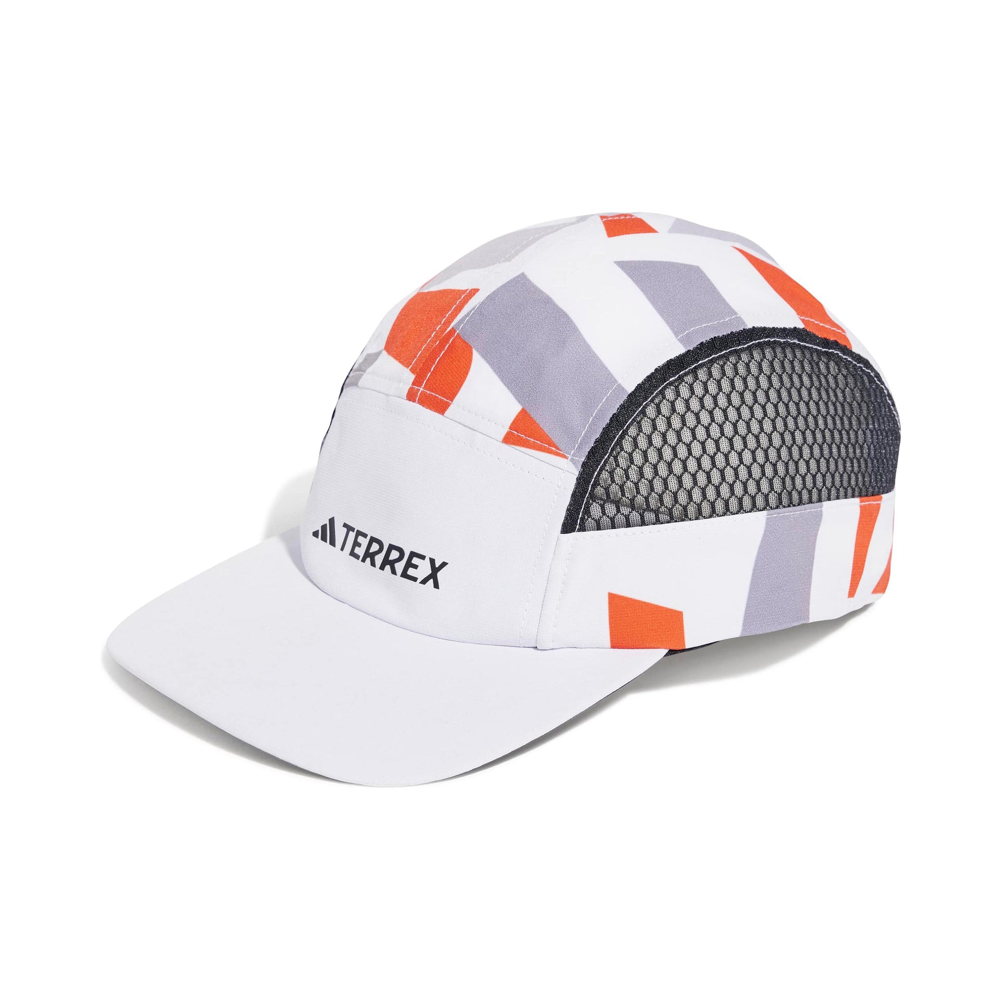 adidas Terrex 5P  Czapka Unisex-biały, pomarańczowy