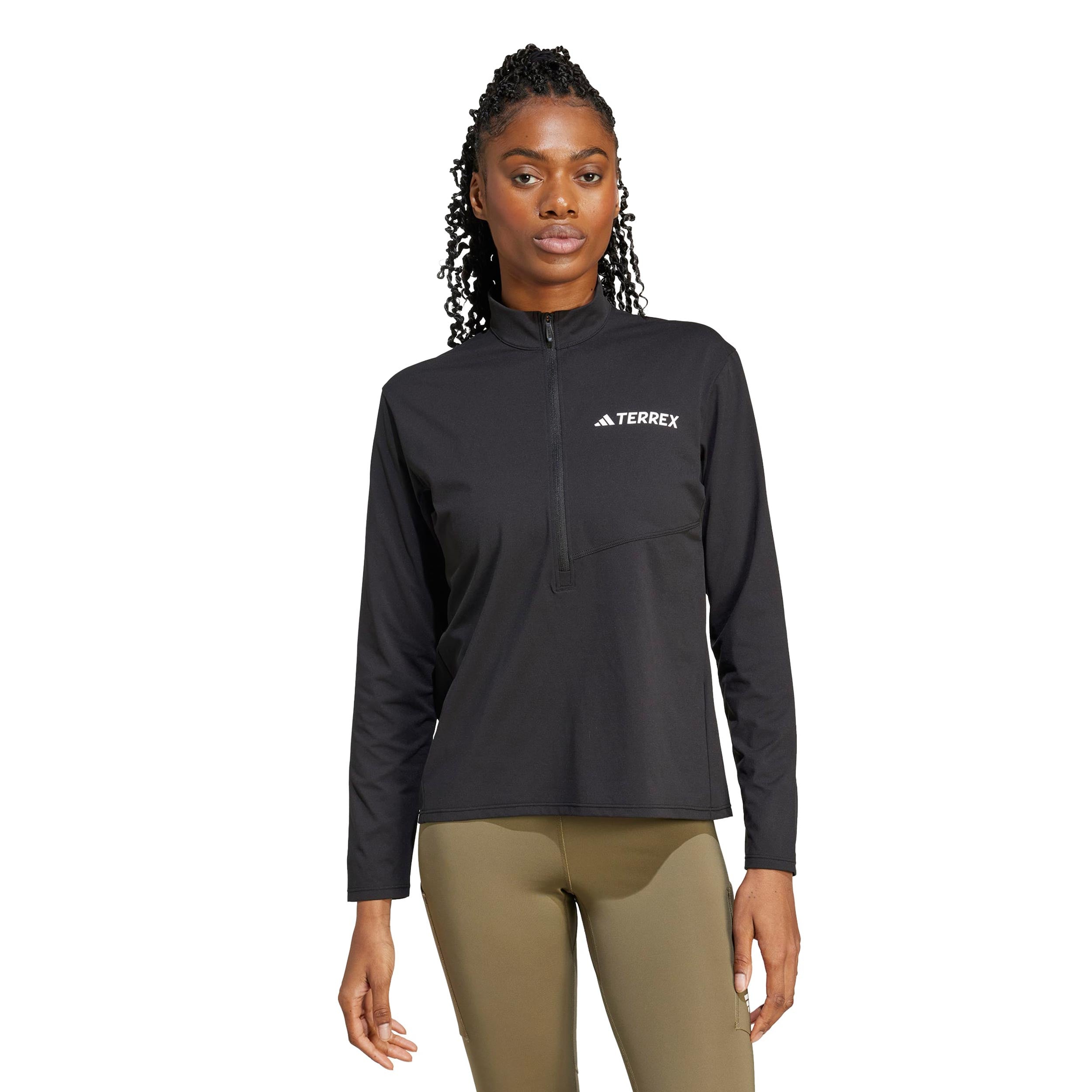 adidas Terrex MT Half-Zip  Koszulka do biegania Kobiety-czarny
