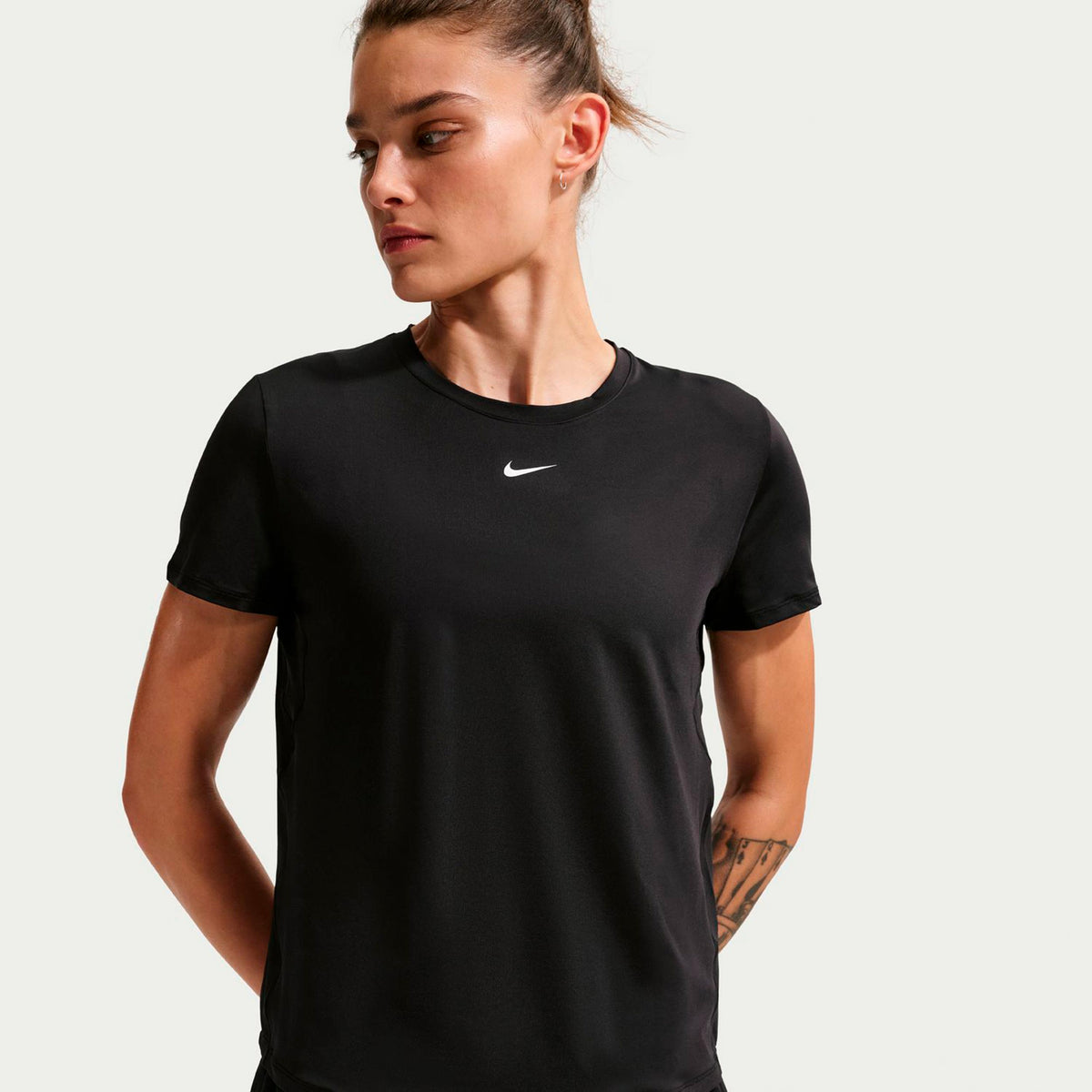 Nike One Dri-Fit Koszulka Kobiety-czarny, biały