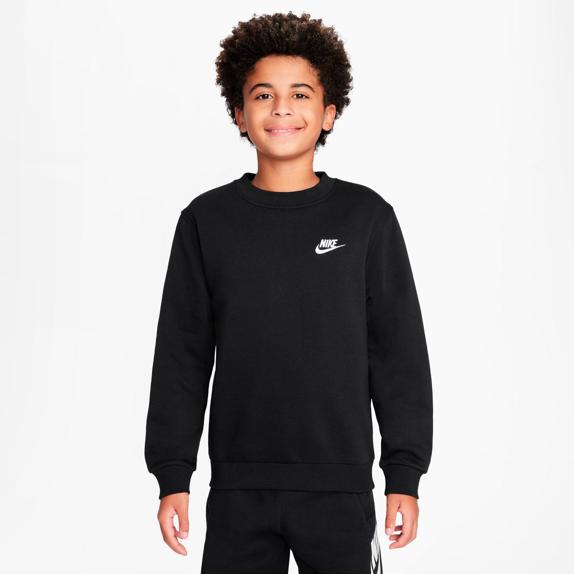 Nike Club Fleece Bluza Dzieci - czarny