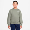 Club Fleece Bluza Dzieci - szarozielony