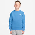 Club Fleece Bluza Dzieci - jasnoniebieski, biały