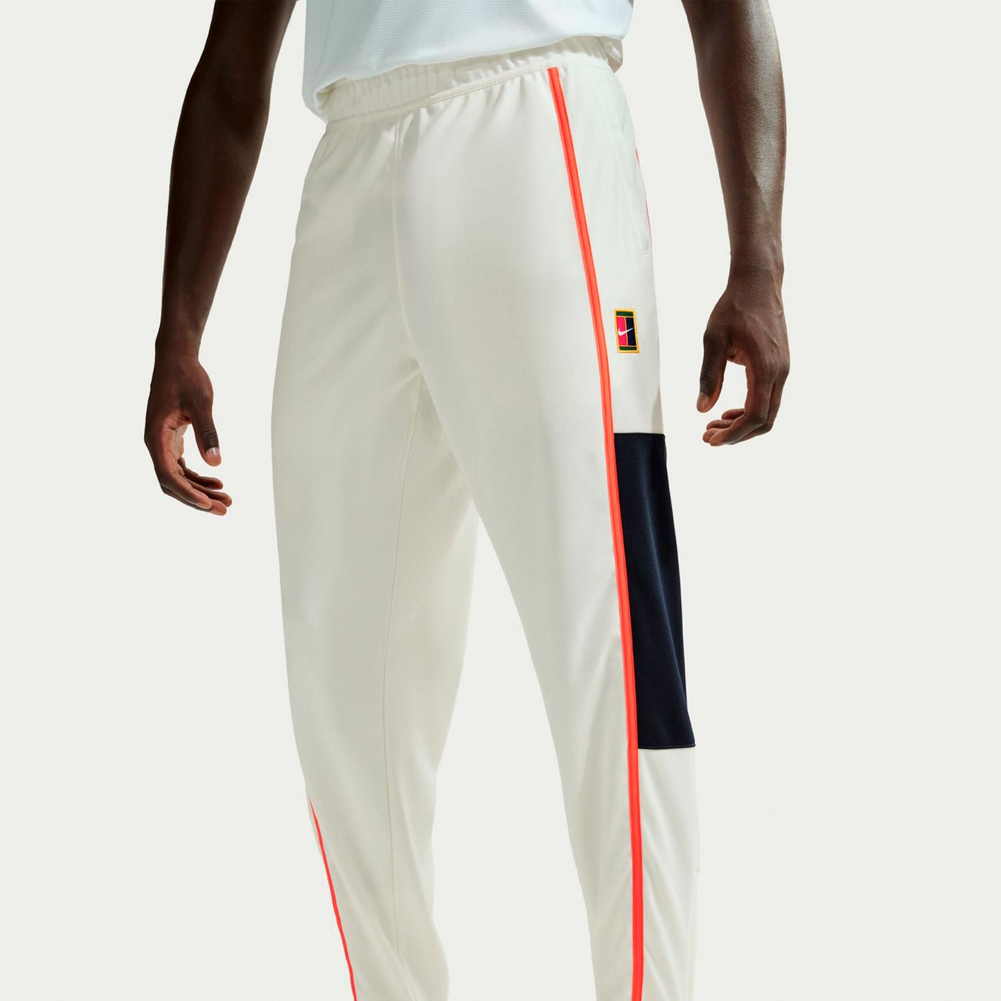 Nike Court Heritage Spodnie dresowe Mężczyźni-krem, pomarańczowy