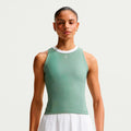 Court Dri-FIT Advantage Tank top Kobiety - szarozielony, biały