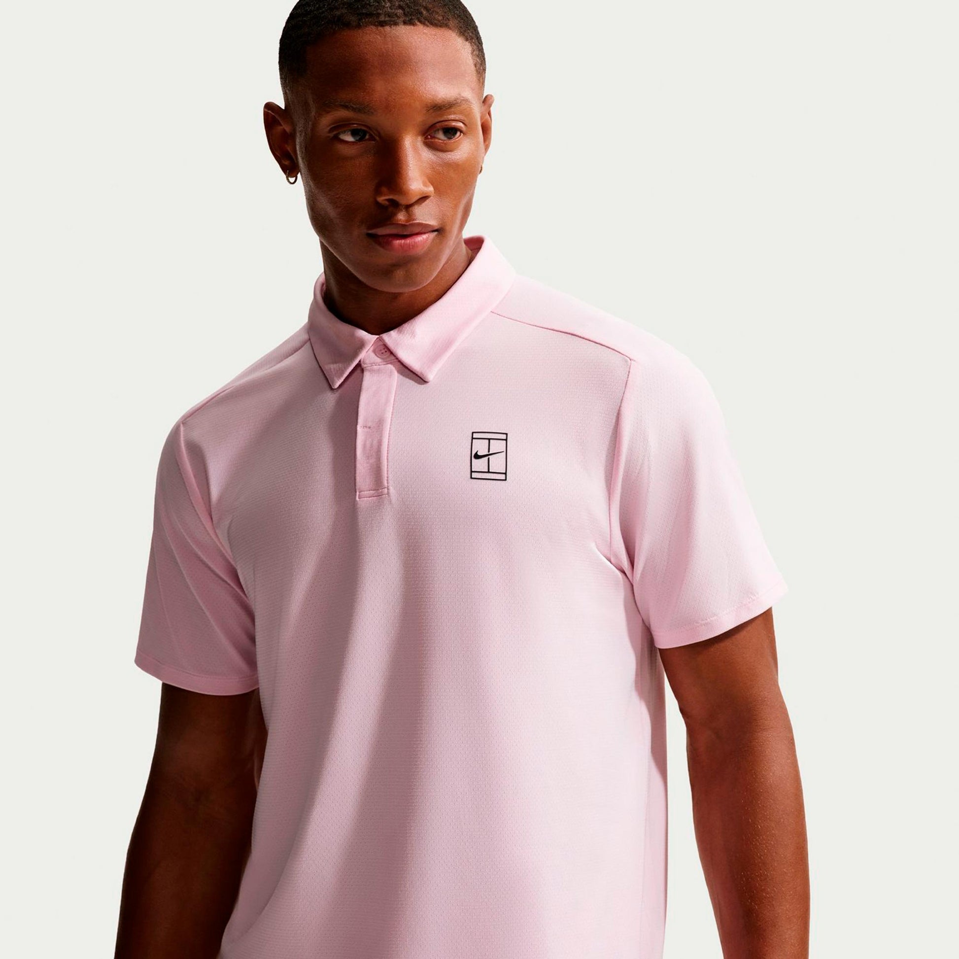 Nike Jannik Sinner Court Dri-FIT Advantage Polo Mężczyźni-róż