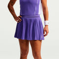 Court Dri-FIT Advantage Ace Spódnica Kobiety - liliowy, biały