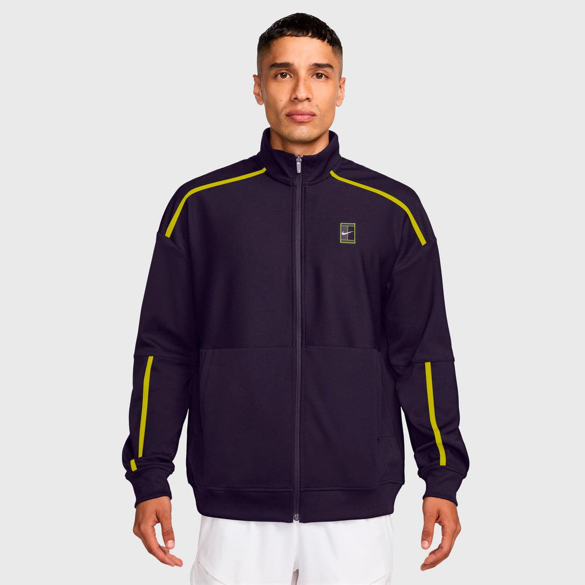 Nike Court Heritage Kurtka treningowa Mężczyźni - ciemnofioletowy