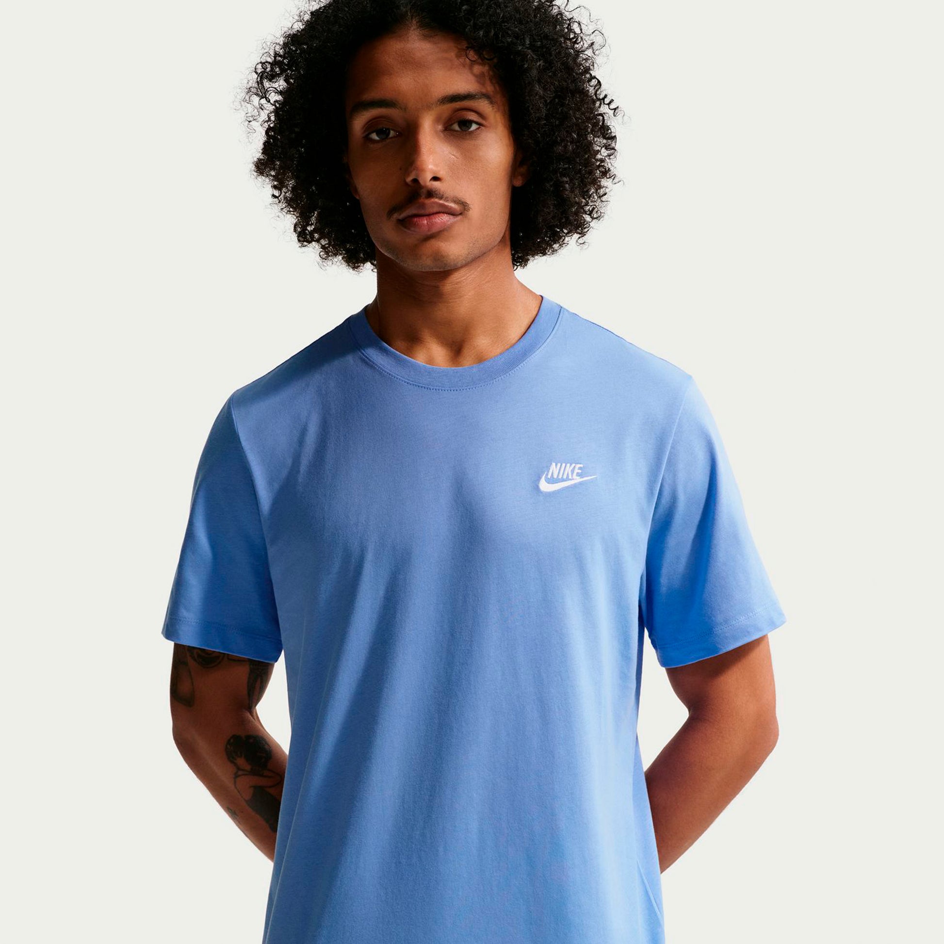 Nike Sportswear Club Koszulka Mężczyźni-jasnoniebieski, niebieski