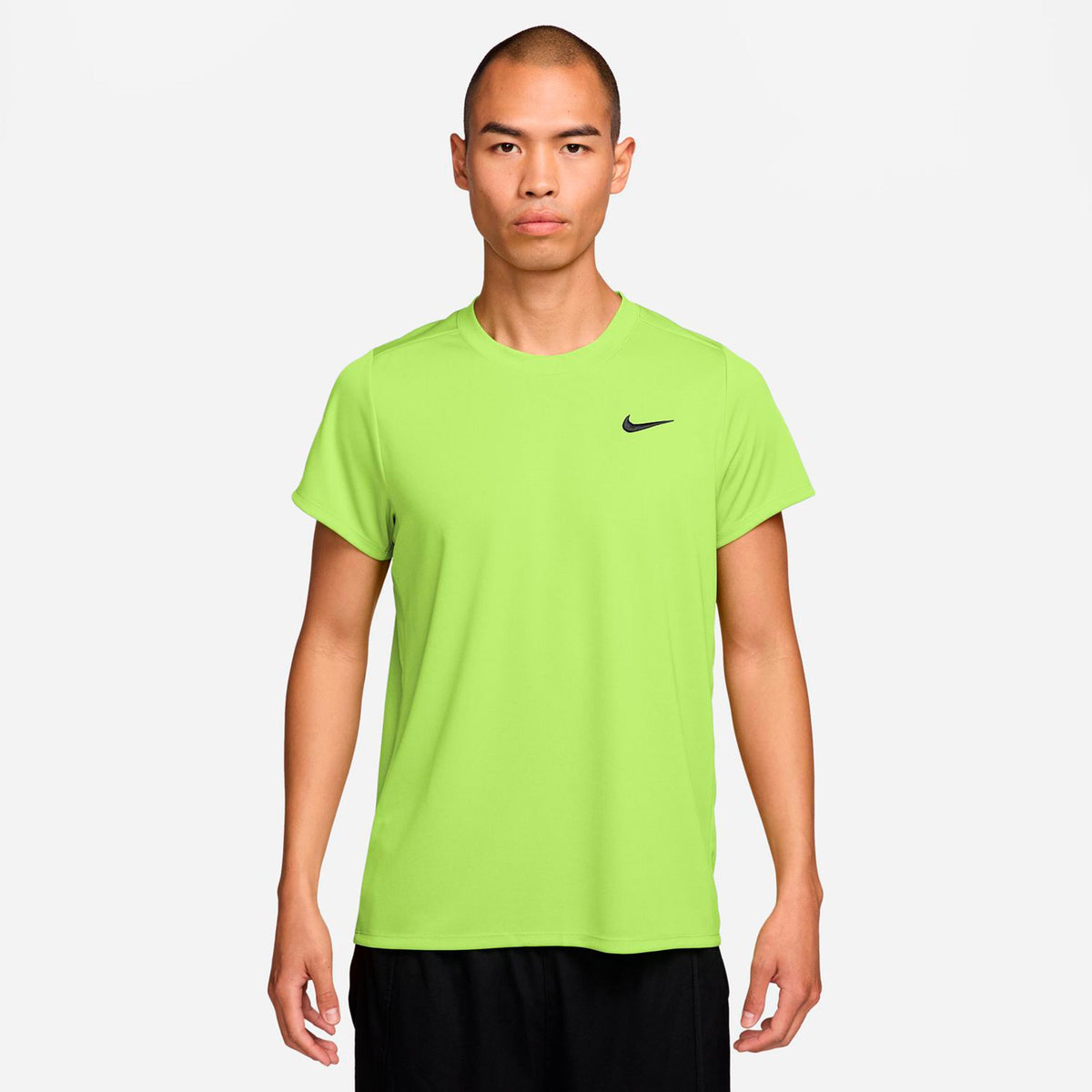 Nike Court Victory Dry Koszulka Mężczyźni - limonka