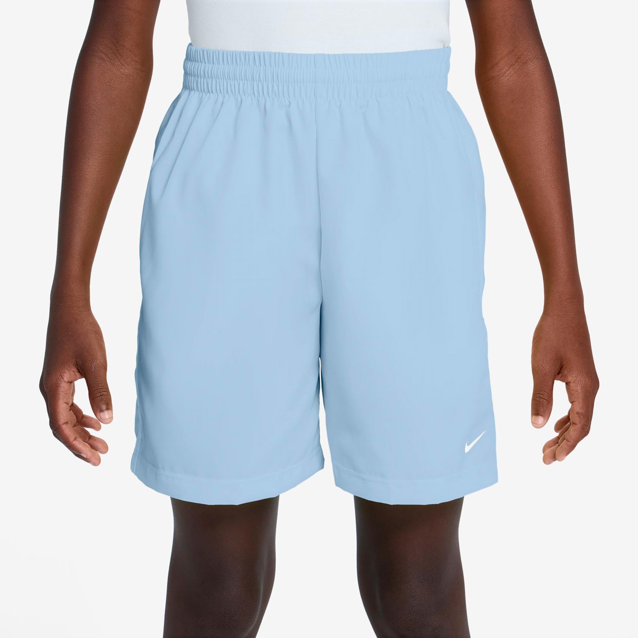 Nike Big Szorty Chłopcy - jasnoniebieski, niebiesko-szary