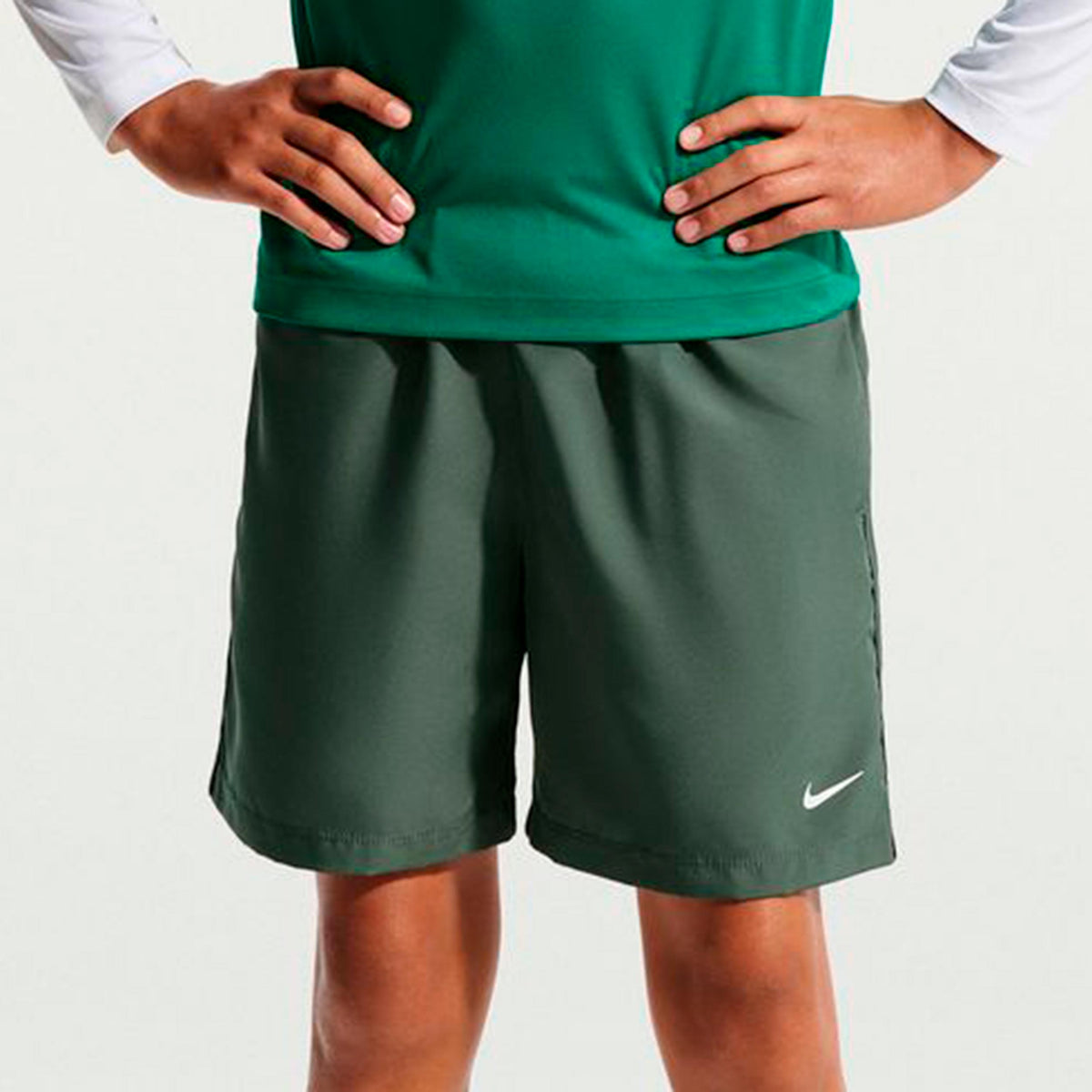 Nike Big Szorty Chłopcy - ciemnoszary