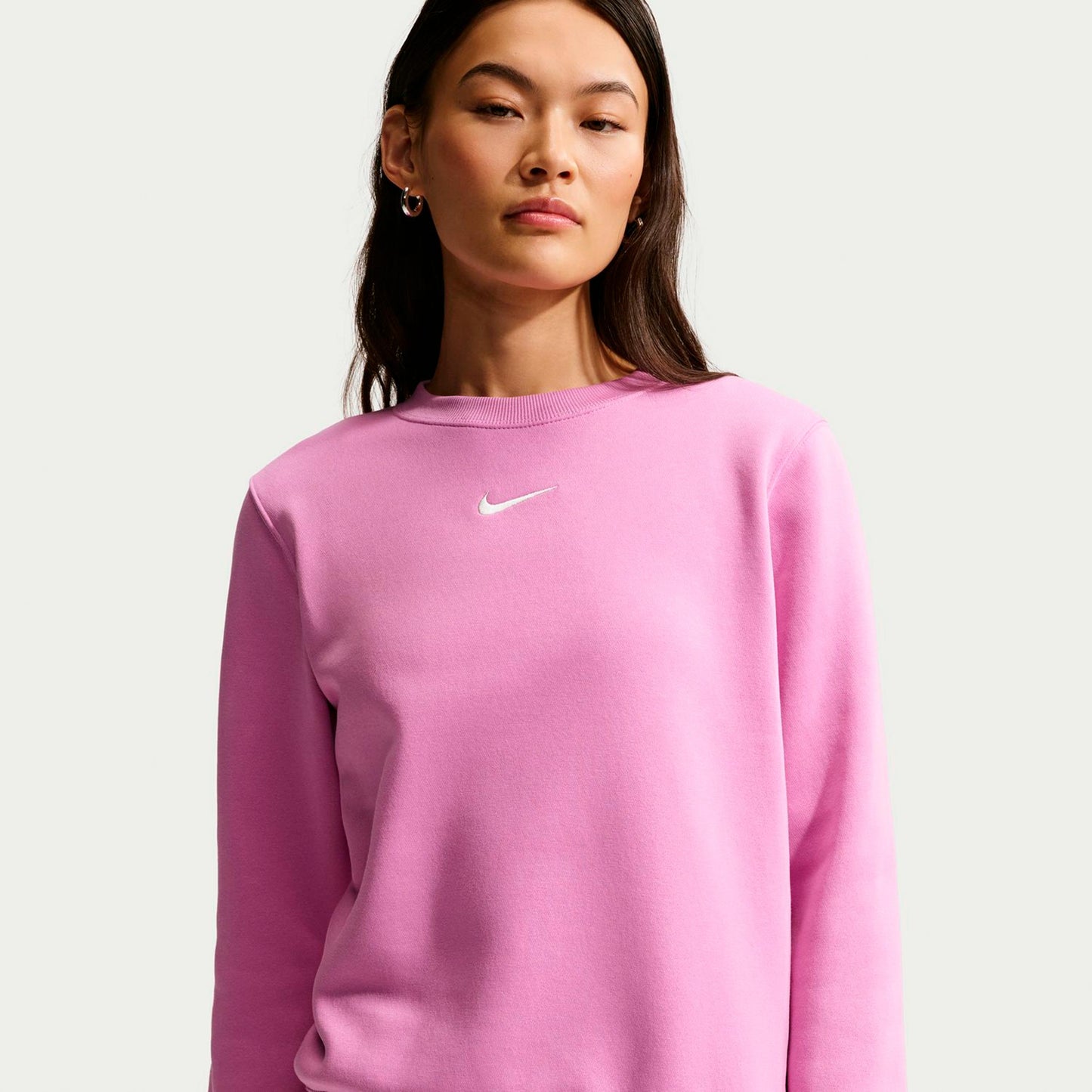 Nike Phoenix Fleece Crew Bluza Kobiety-liliowy