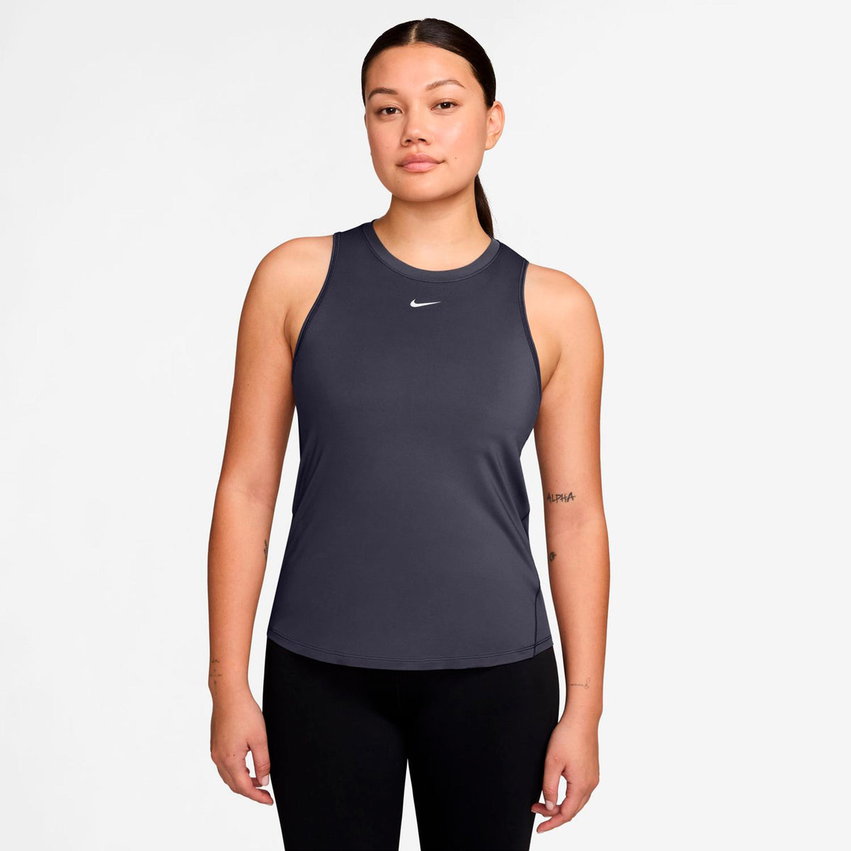 Nike One Dri-Fit Tank top Kobiety - ciemnoszary