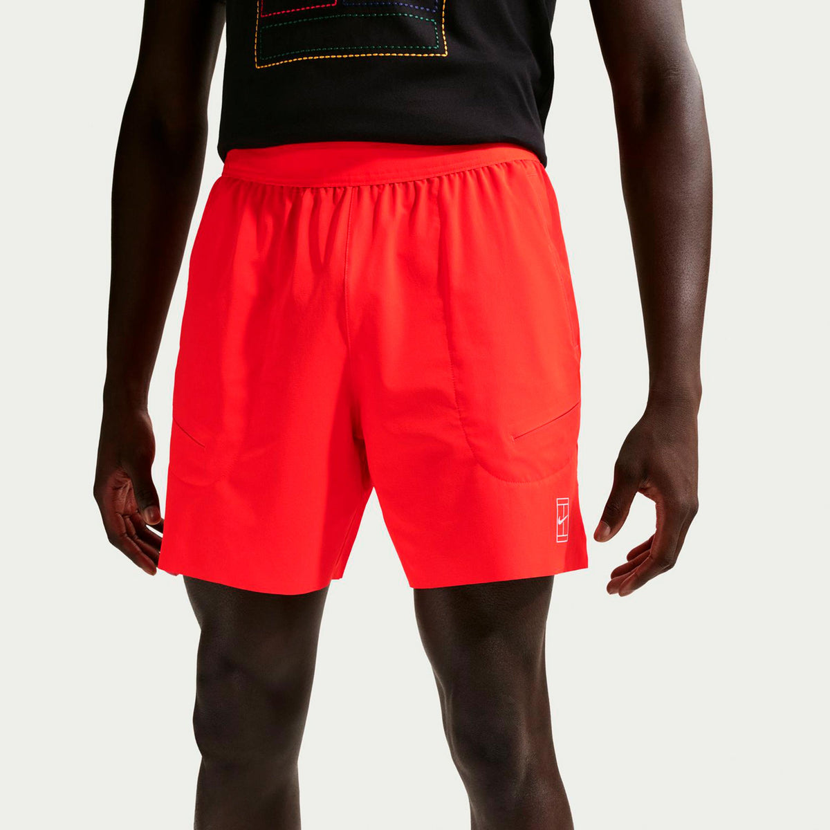 Nike Court Dri-FIT Advantage 6in Szorty Mężczyźni-czerwony