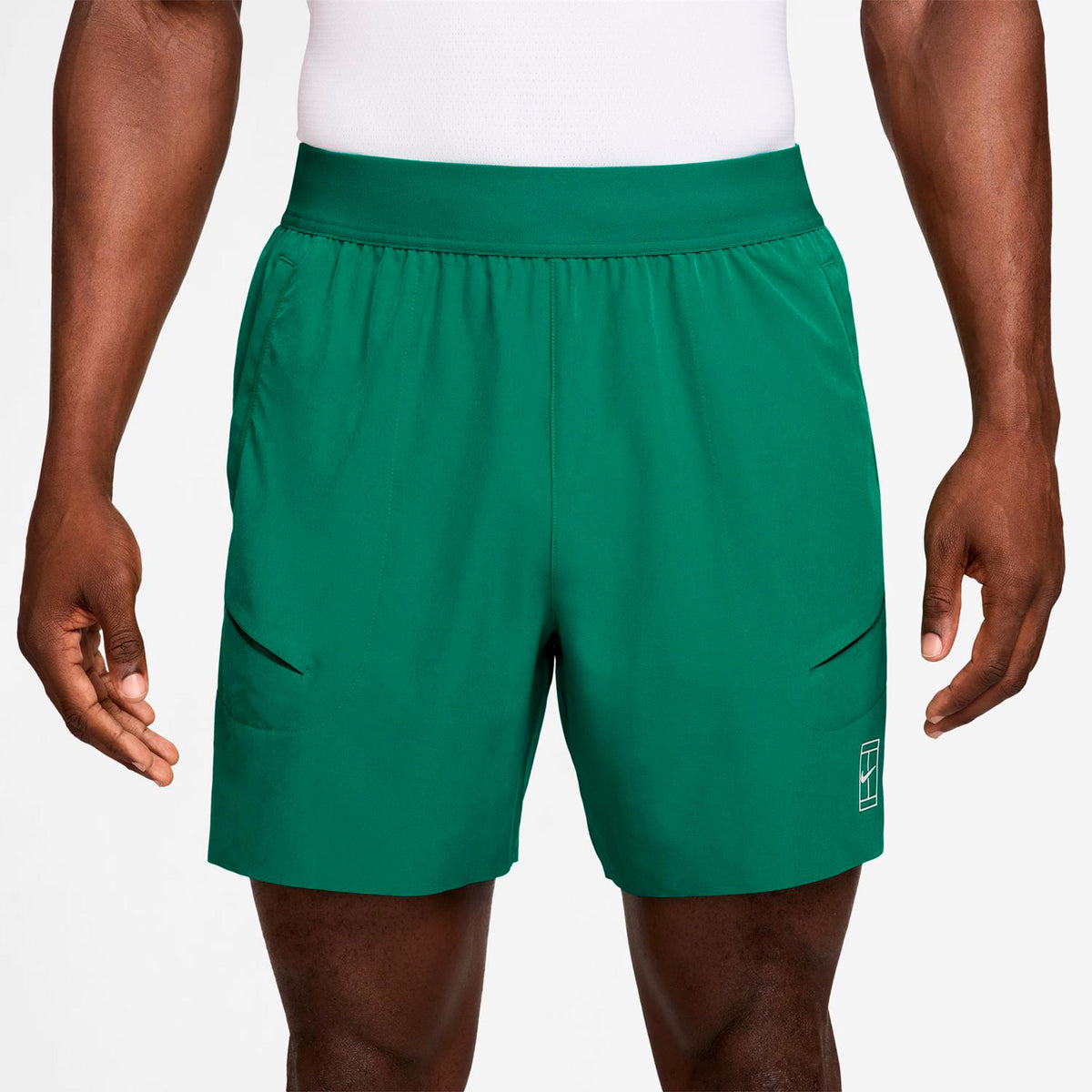 Nike Court Dri-FIT Advantage 6in Szorty Mężczyźni-zieleń