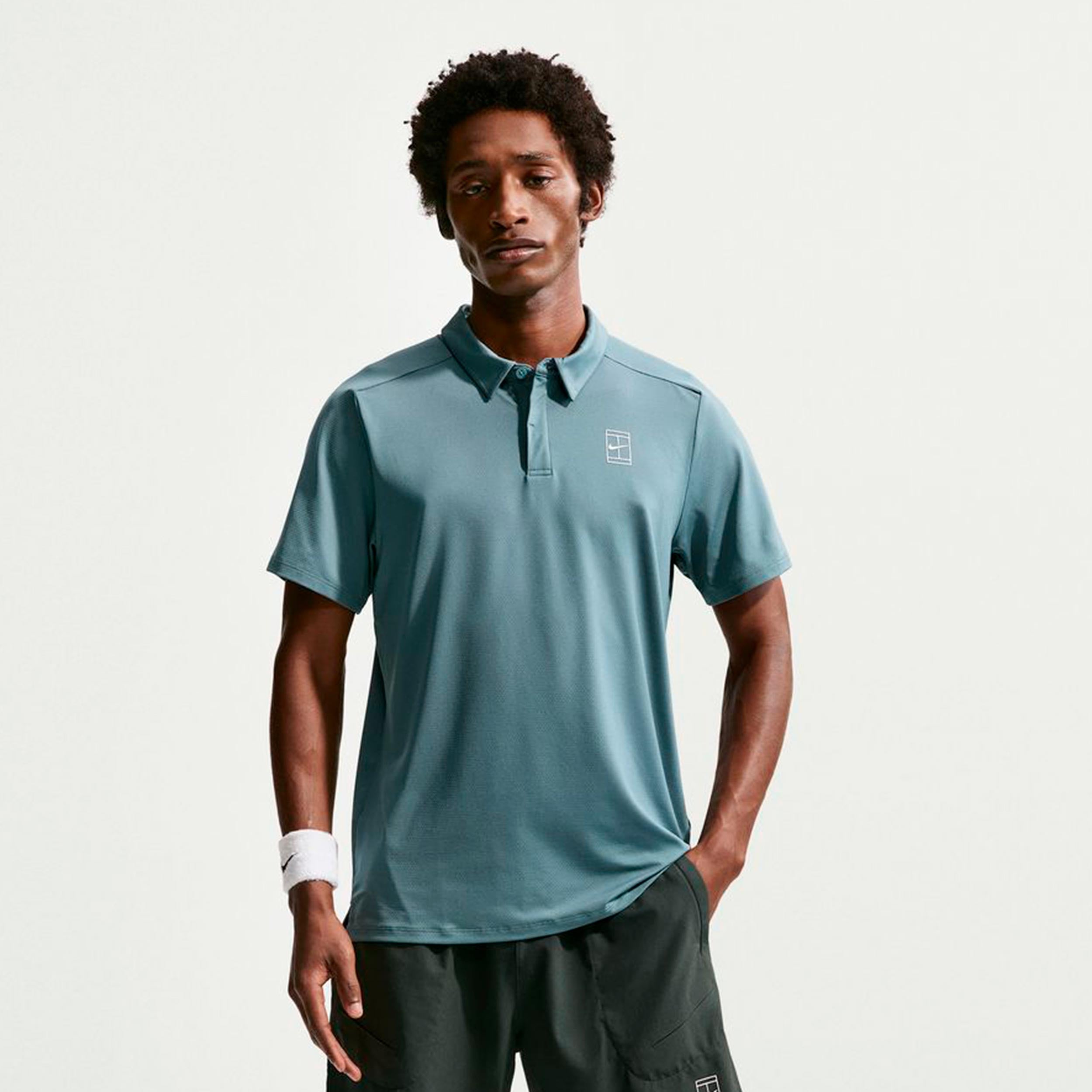 Nike Jannik Sinner Court Dri-FIT Advantage 6in Szorty Mężczyźni - ciemnoszary