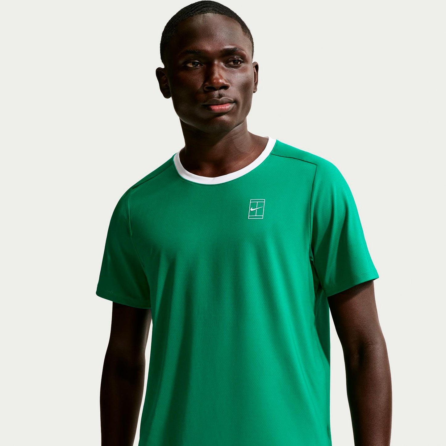 Nike Court Dri-FIT Advantage Koszulka Mężczyźni-ciemnozielony