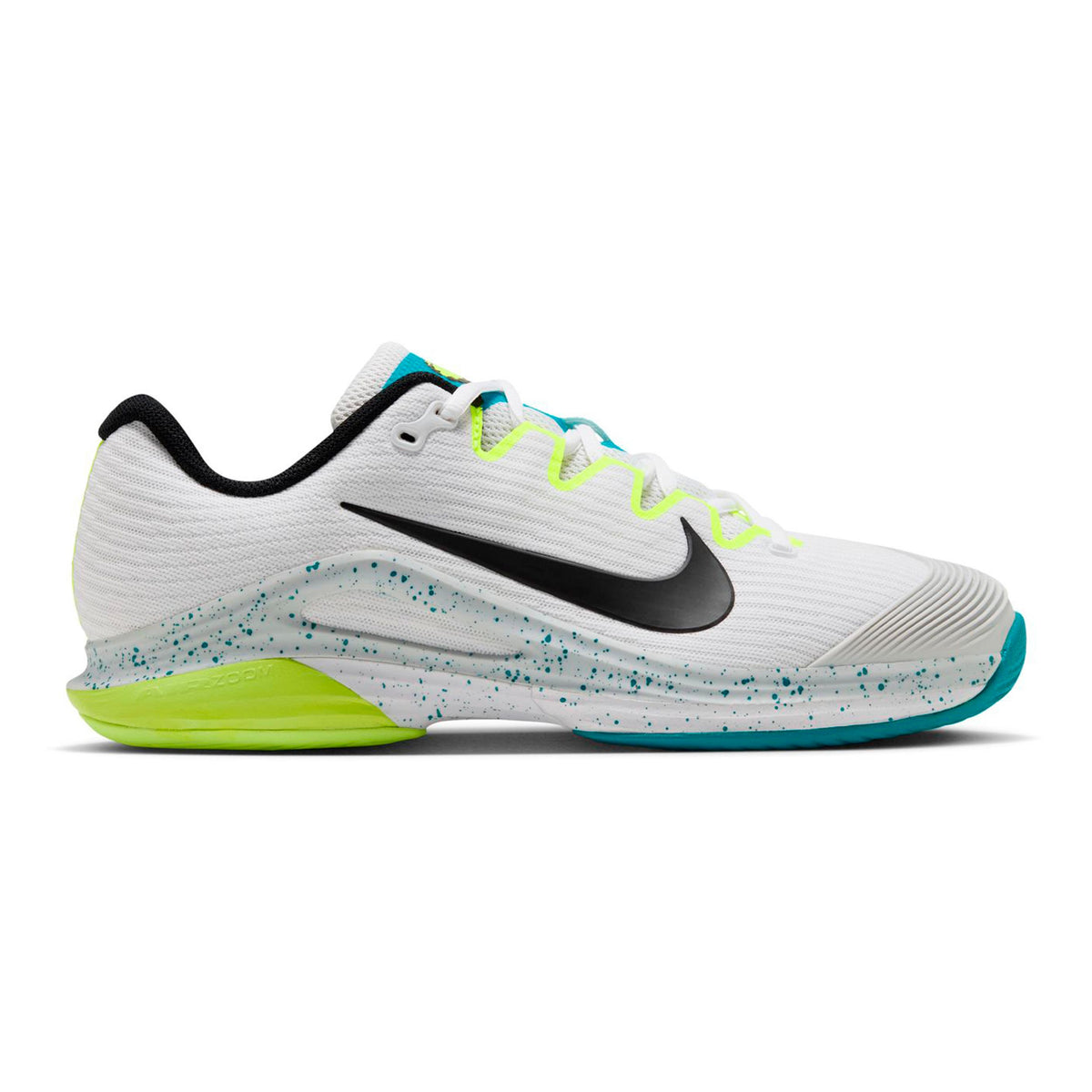 Nike Vapor 12 buty do tenisa allcourt Kobiety - biały, limonka
