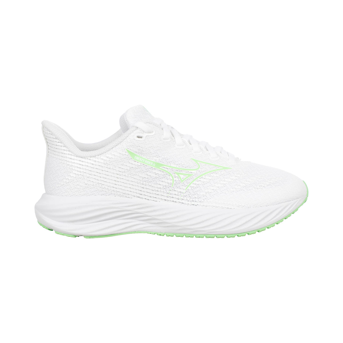Mizuno Enerzy Rider Jnr  But neutralny Dzieci - biały, zieleń