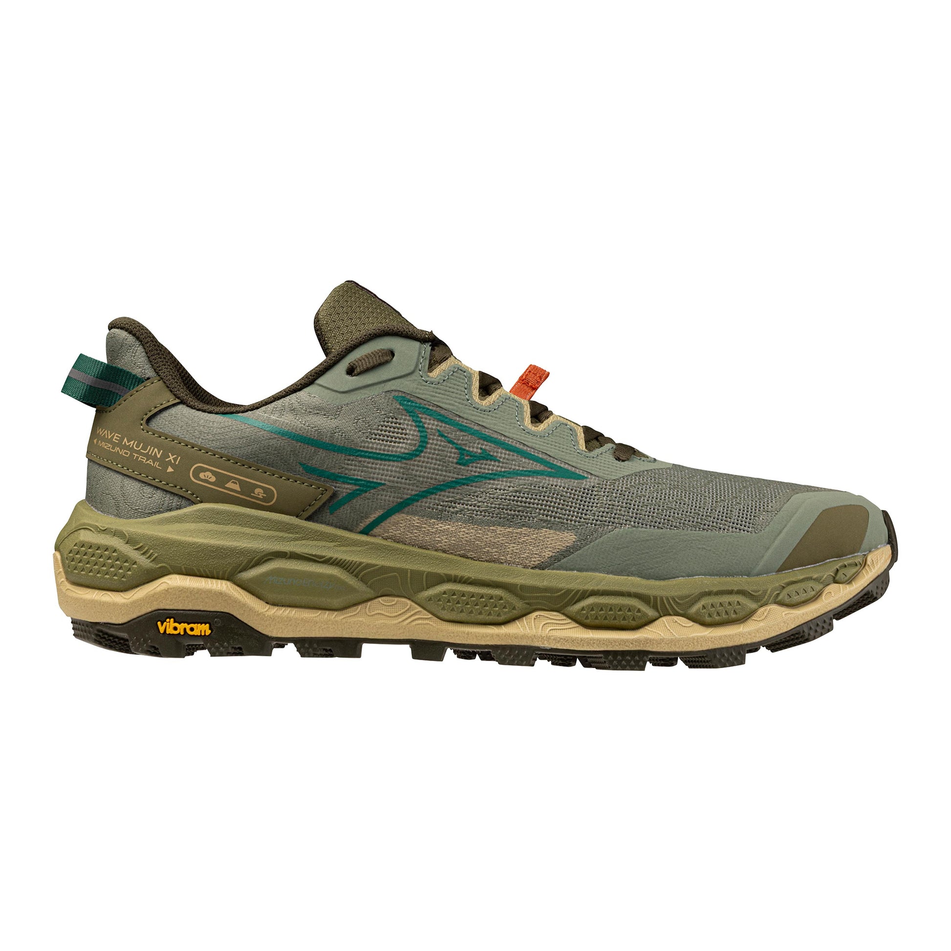 Mizuno Wave Mujin 11  But trailowy Mężczyźni - oliwka, brąz