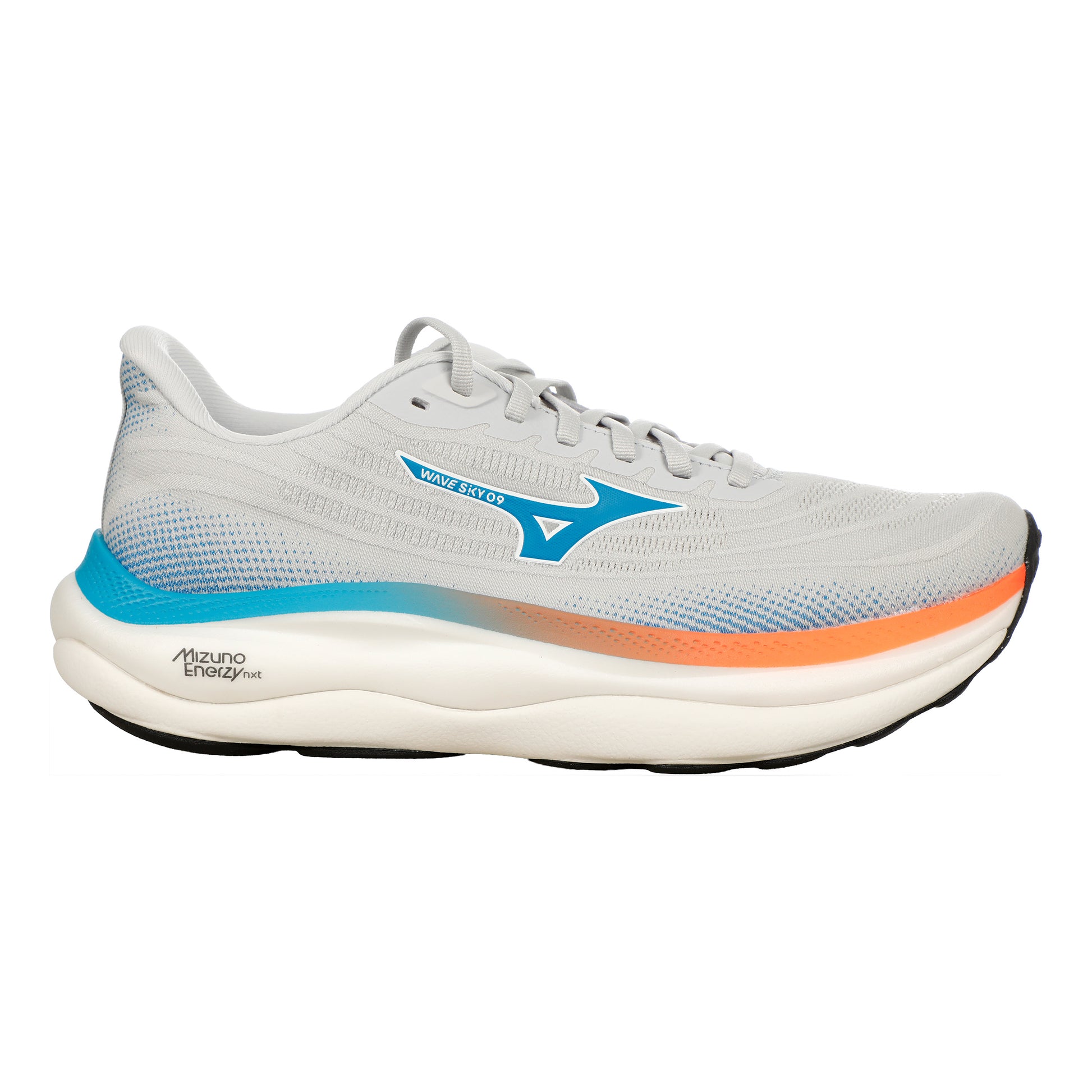 Mizuno Wave Sky 9  But neutralny Mężczyźni - jasnoszary, pomarańczowy