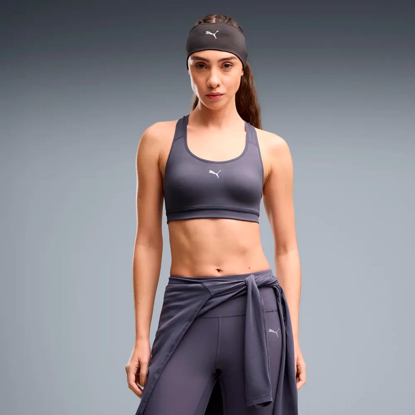 Puma 4Keeps Run  Stanik sportowy Kobiety - szary
