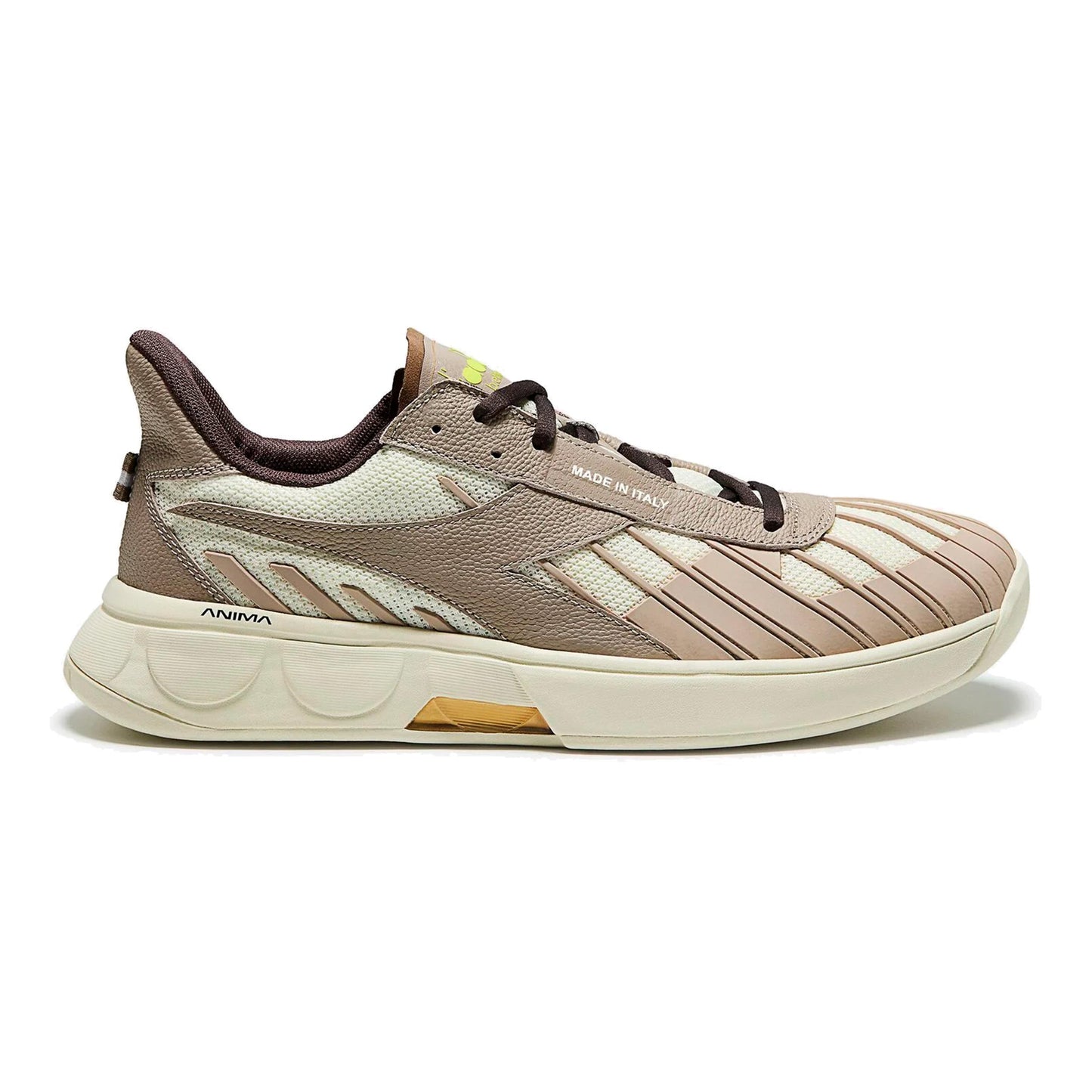 Diadora B. Elite Star made in Italy buty do tenisa allcourt Unisex - beż, szary