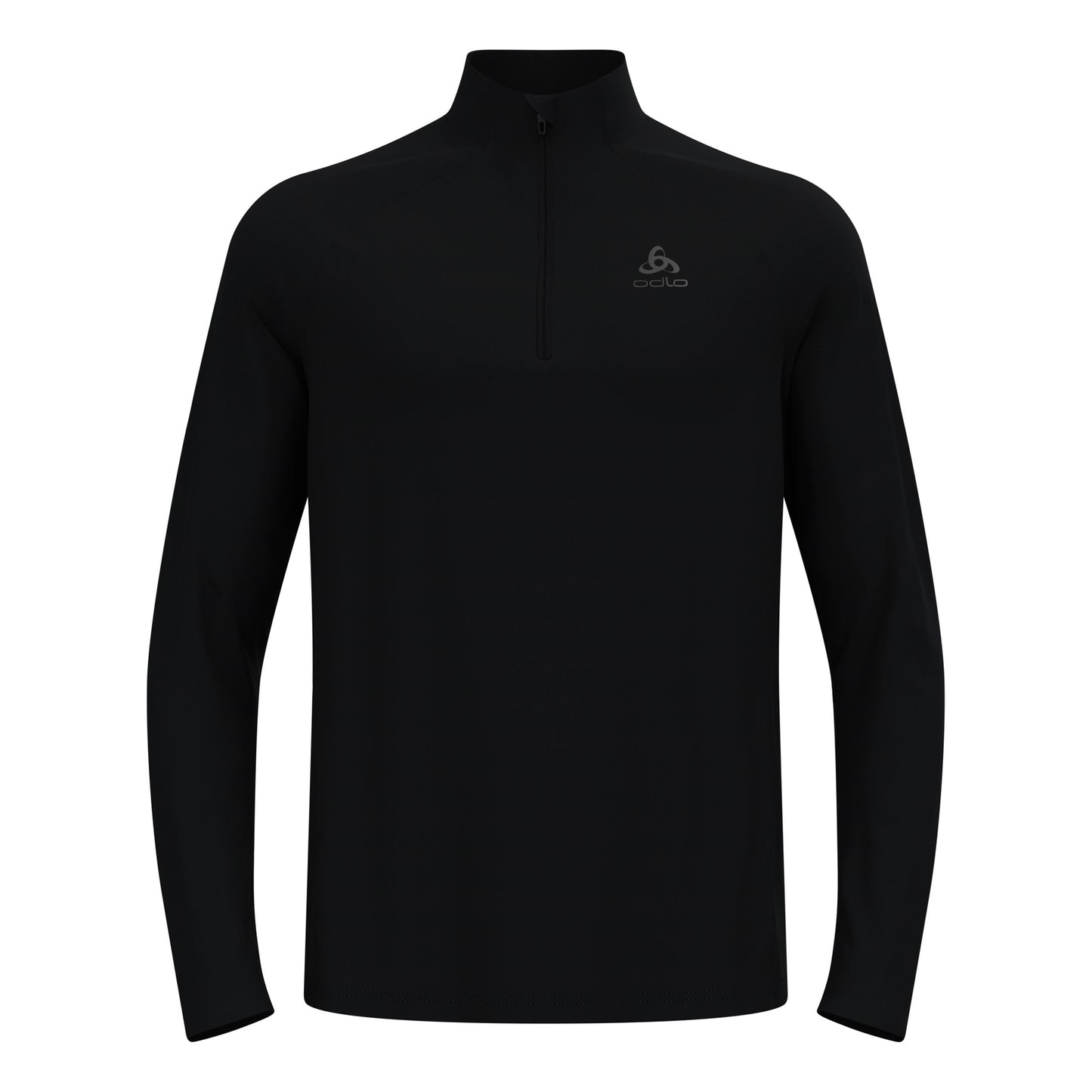 Odlo Essential 1/2 Zip Koszulka do biegania Mężczyźni-czarny, czarny