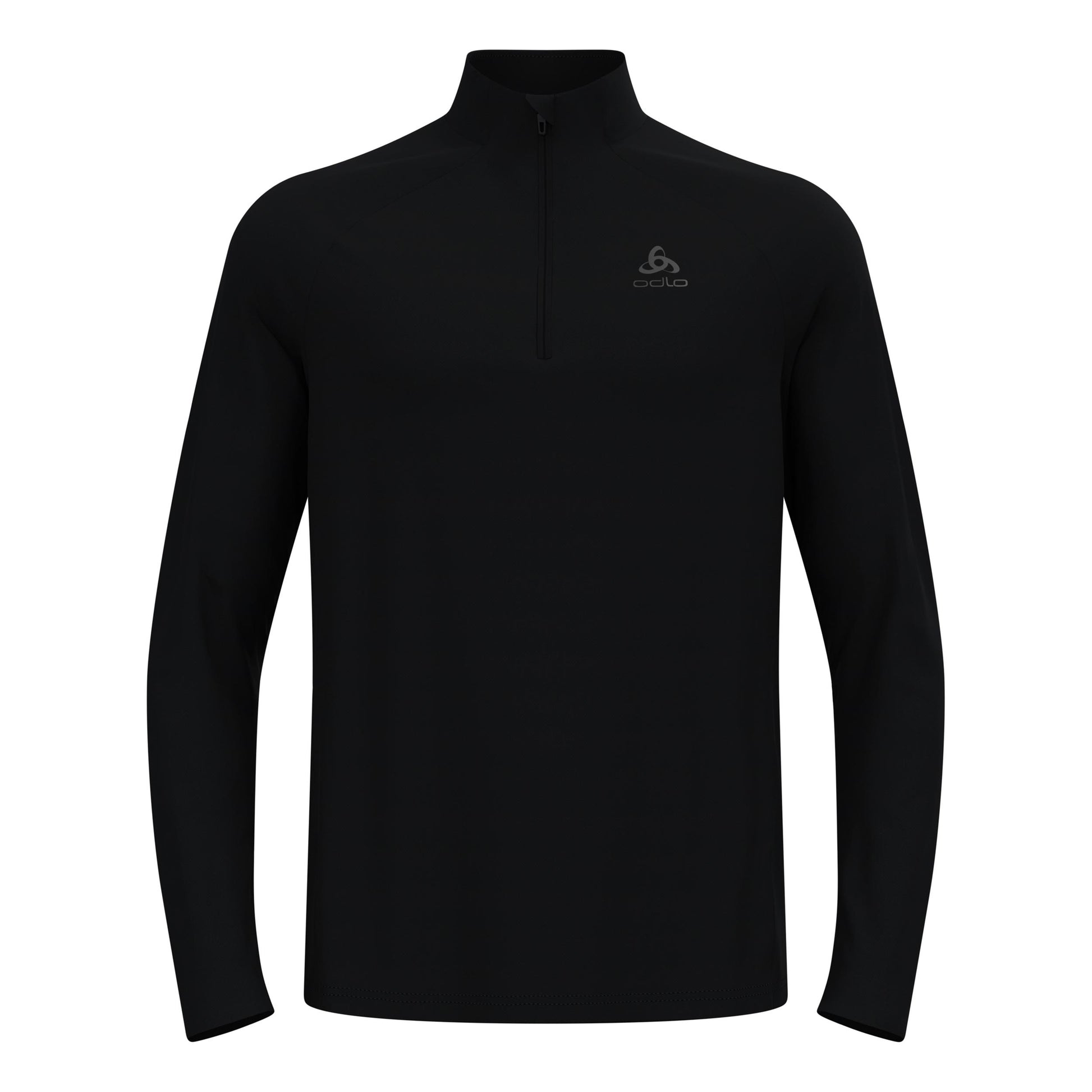 Odlo Essential 1/2 Zip Koszulka do biegania Mężczyźni-czarny, czarny
