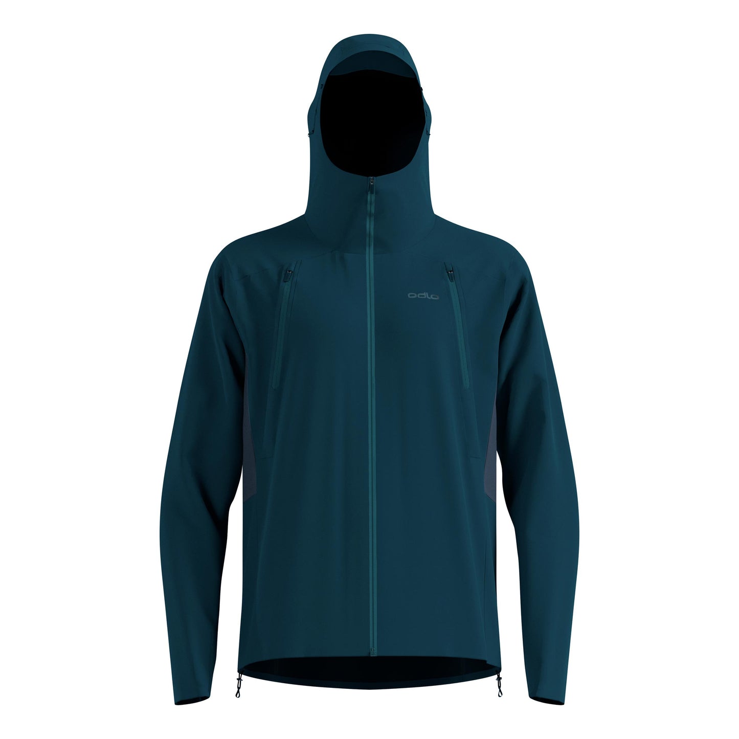 Odlo X-Alp Waterproof Pro  Kurtka do biegania Mężczyźni - petrolowy