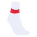 RU Compression Stabilizing Skarpety kompresowe Mężczyźni - biały, czerwony
