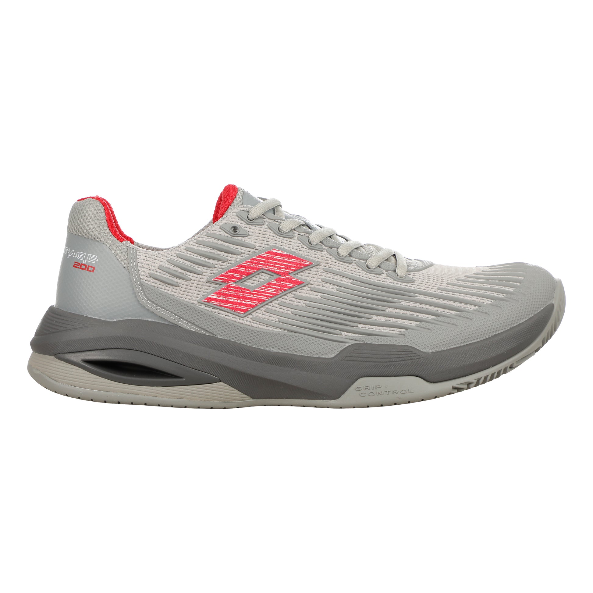 Lotto MIRAGE 200 II CLY buty do tenisa ziemnego Mężczyźni-szary, ciemnoszary