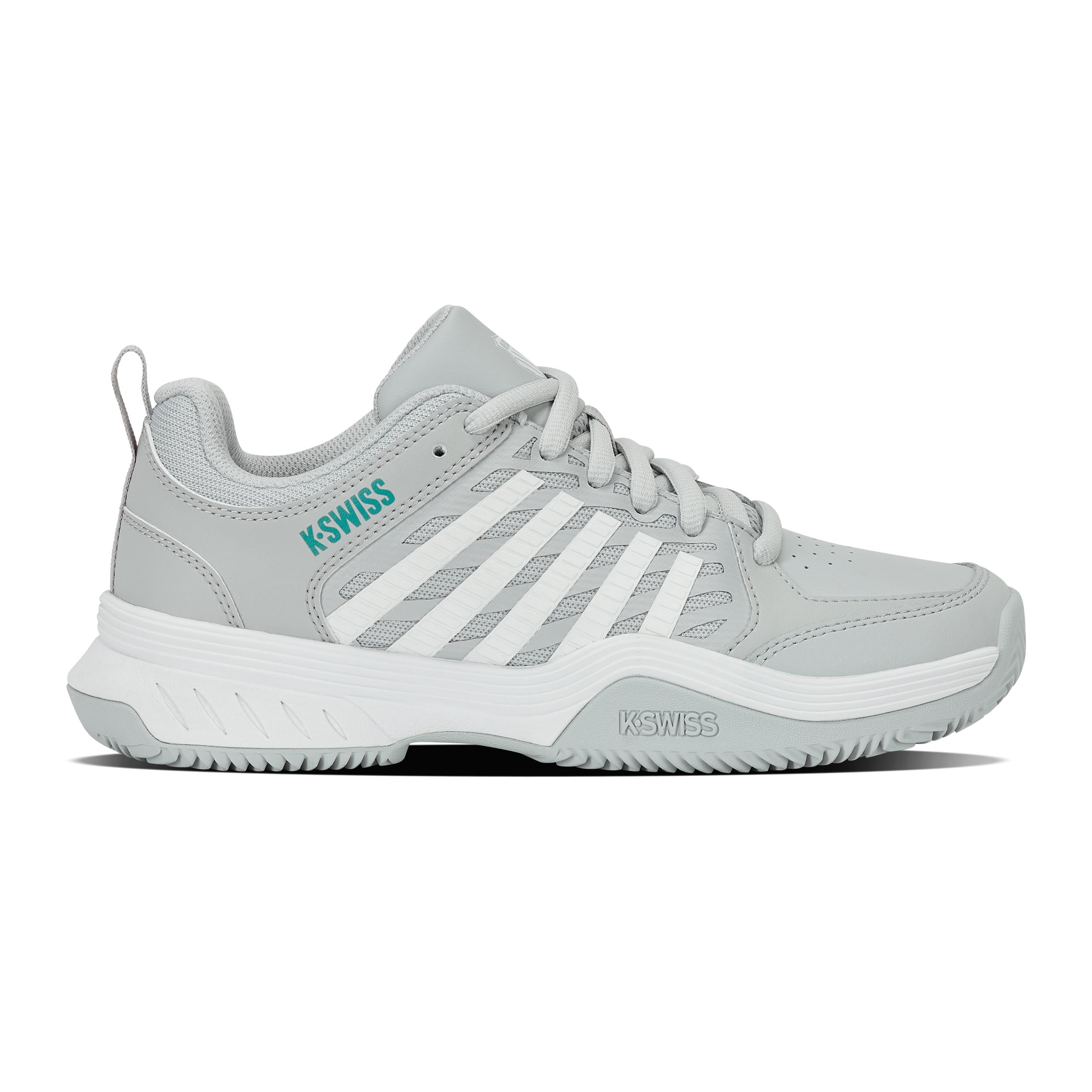 K-Swiss Court Express 2 buty do tenisa ziemnego Kobiety - jasnoszary, biały