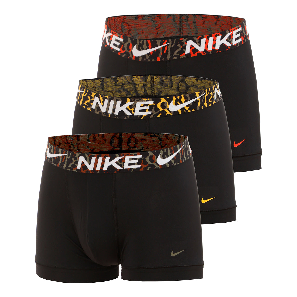 Nike Dri-Fit Essential Micro Trunk Bokserki sportowe Opakowanie 3 szt. Mężczyźni - szary