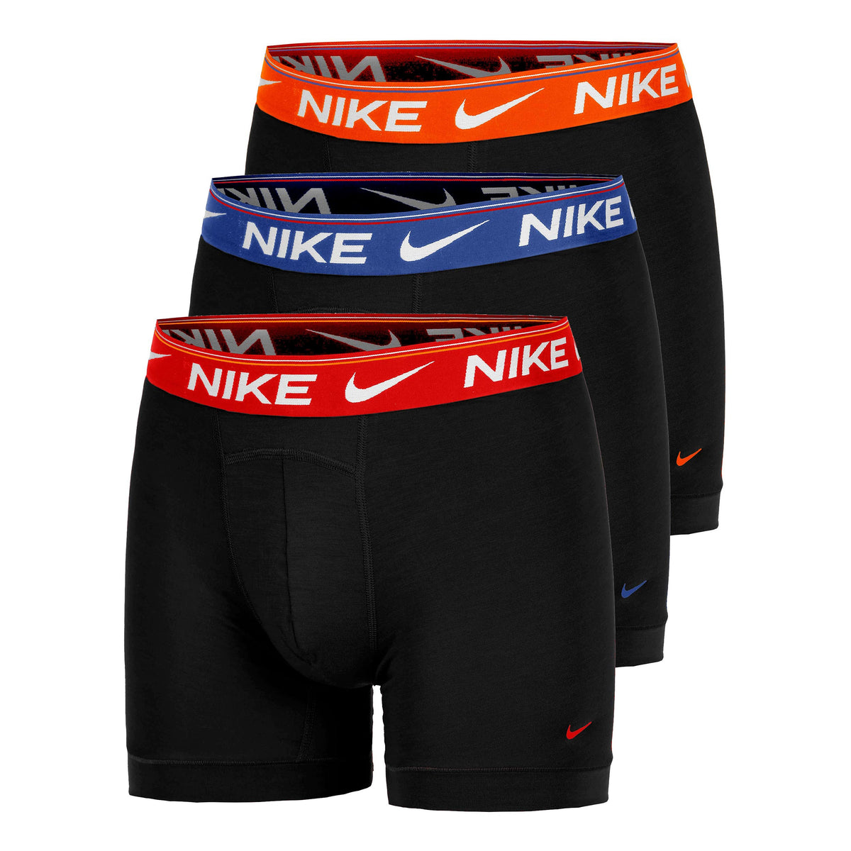 Nike Ultra Comfort Bokserki sportowe Opakowanie 3 szt. Mężczyźni - wielokolorowy, czarny
