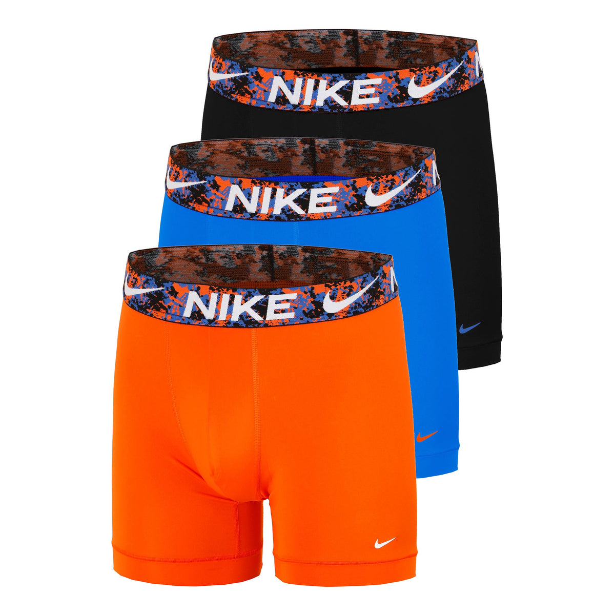 Nike Essential Micro Bokserki sportowe Opakowanie 3 szt. Mężczyźni - pomarańczowy