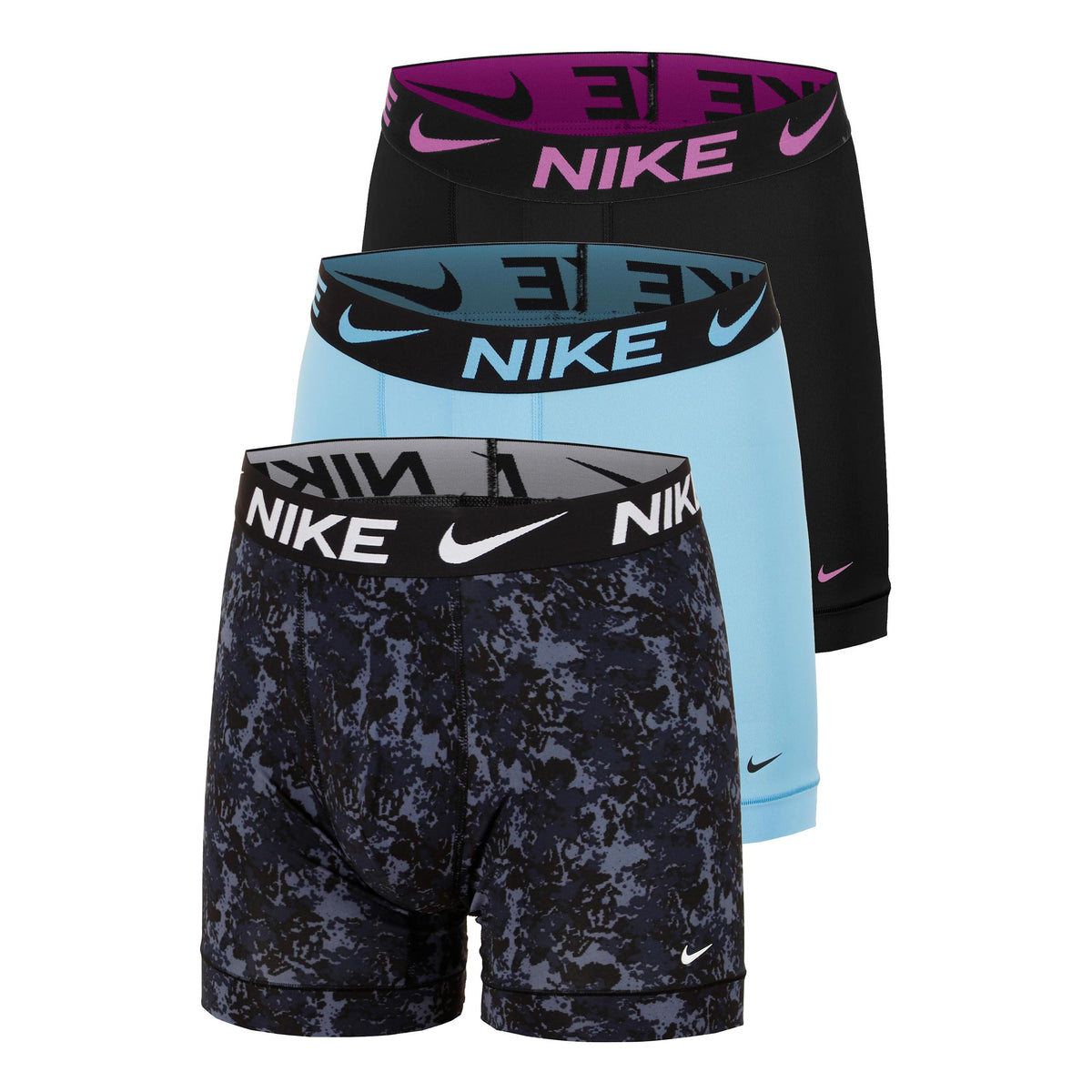 Nike Essential Micro Bokserki sportowe Opakowanie 3 szt. Mężczyźni - ciemnoniebieski