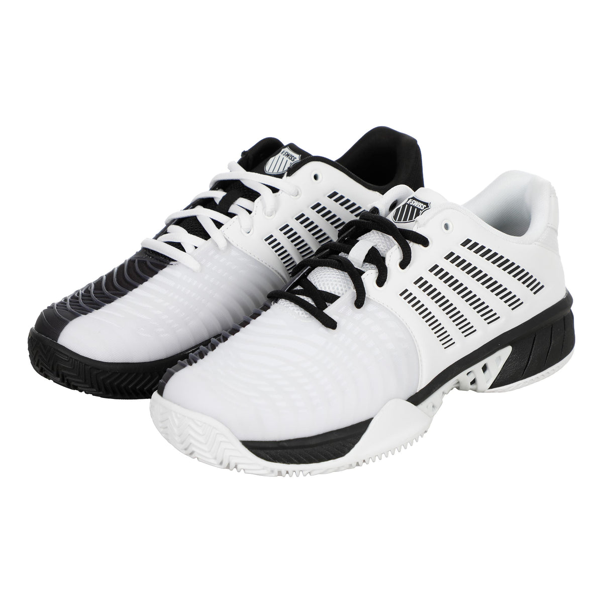 K-Swiss Express Light 3 buty do tenisa ziemnego Mężczyźni - biały, czarny