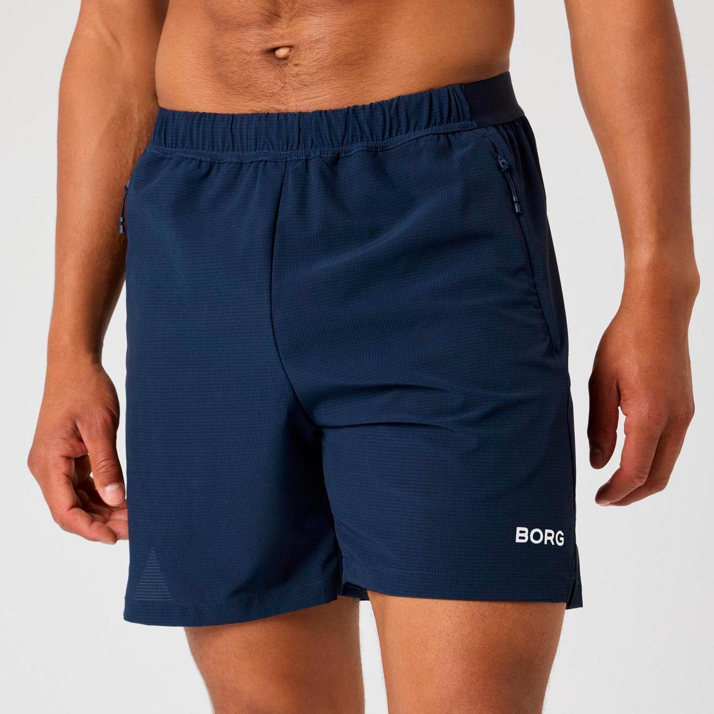 Björn Borg Borg Zip 7 Inch Szorty Mężczyźni - nocny błękit