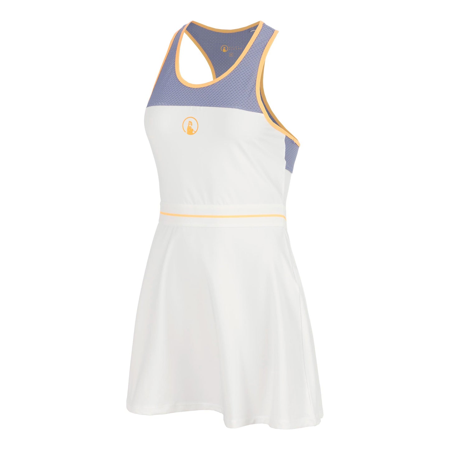 Quiet Please Glow Racerback Sukienka Kobiety - krem